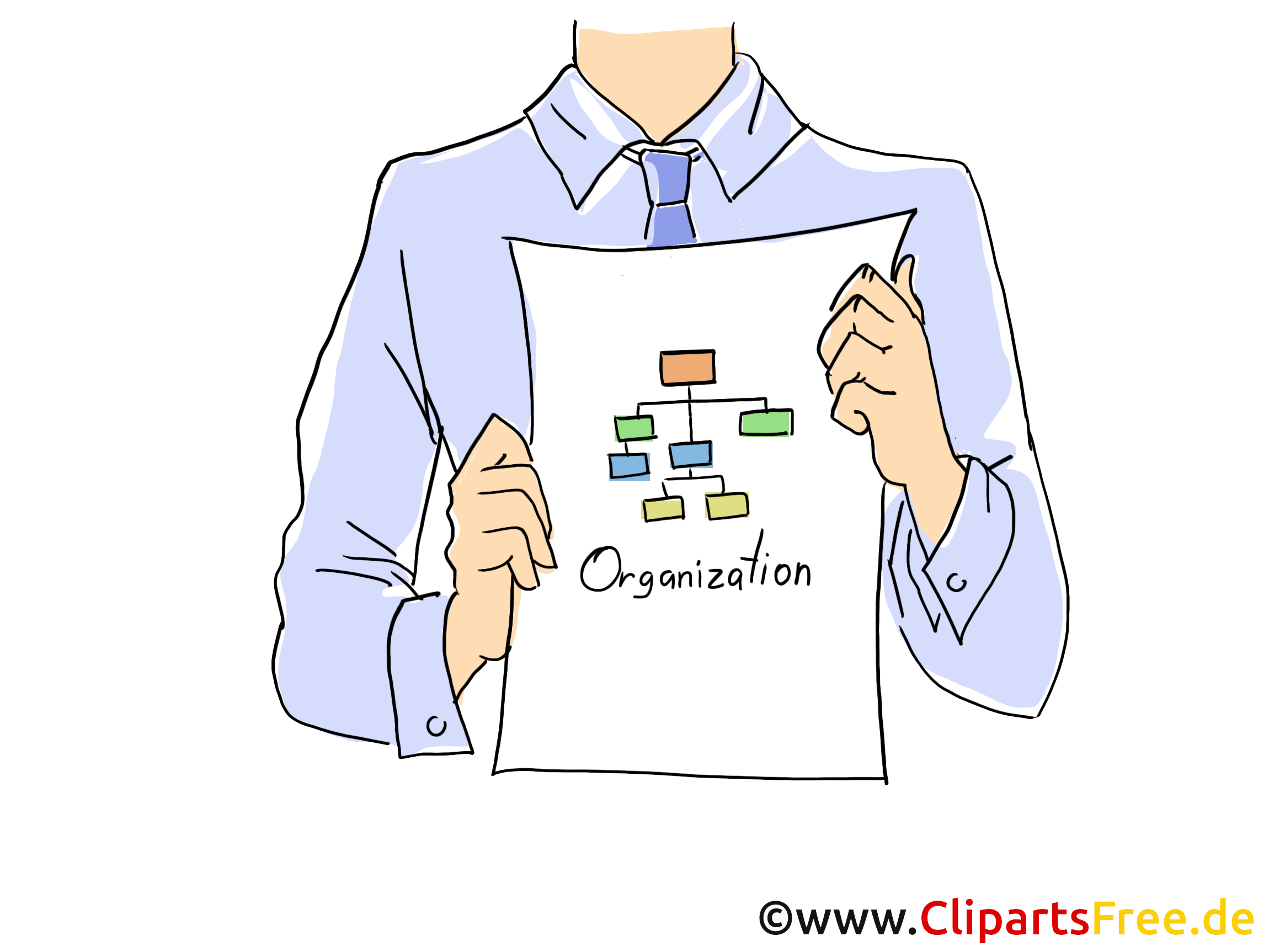 Business plan illustration – Entreprise clipart