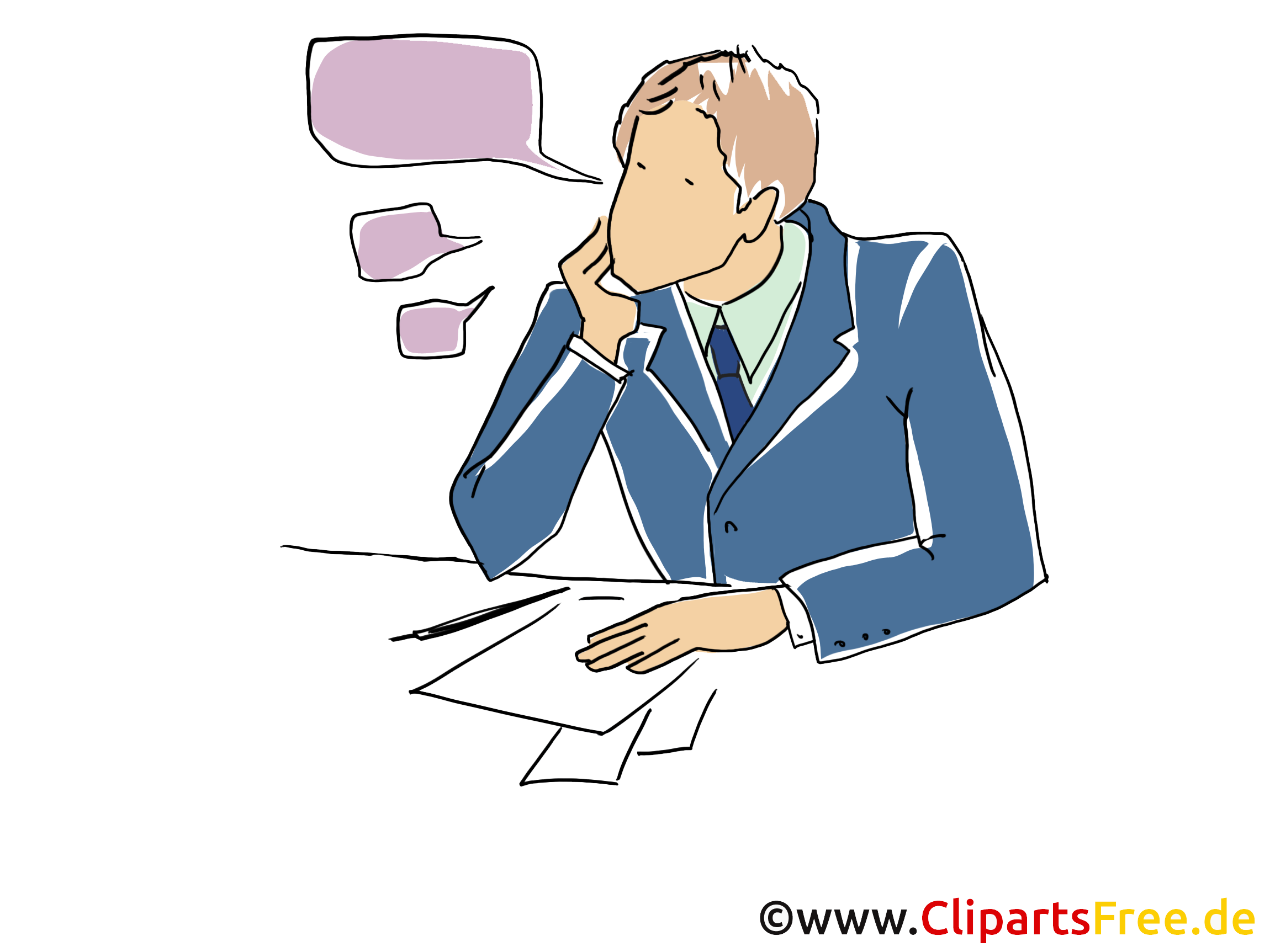 Directeur clip art gratuit – Entreprise dessin