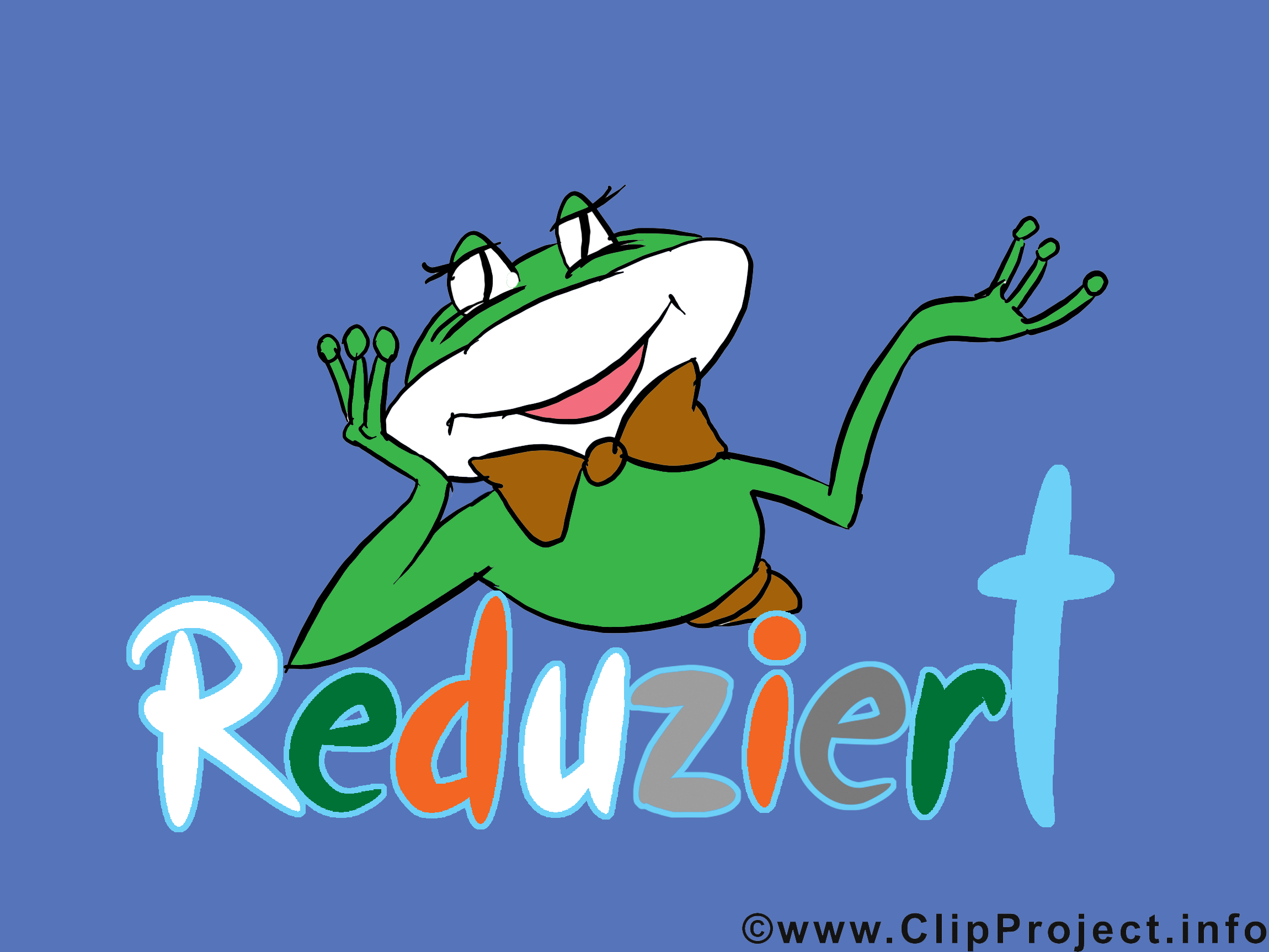 Grenouille reduction dessin – Entreprise cliparts