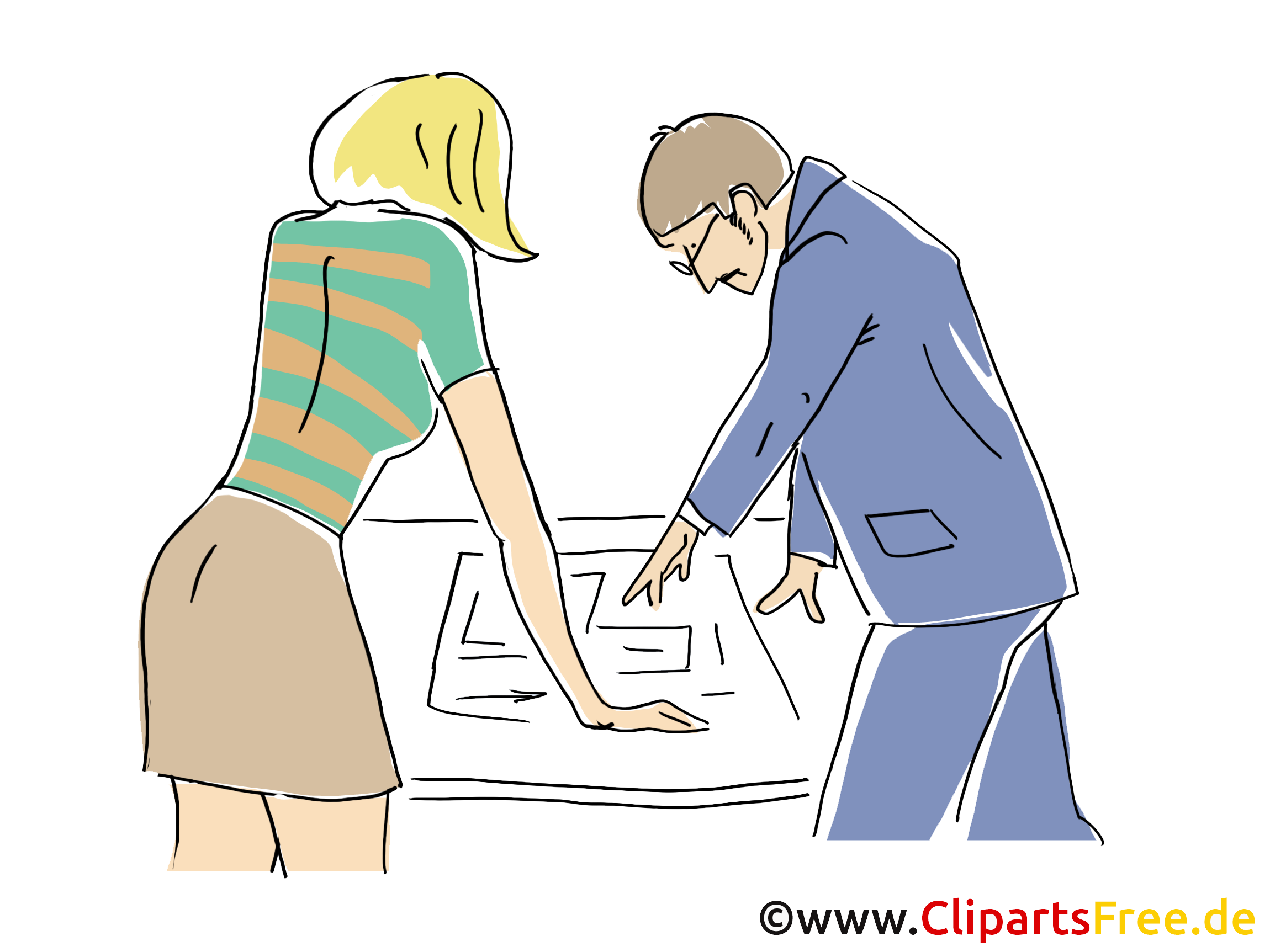 Plan dessins gratuits – Entreprise clipart