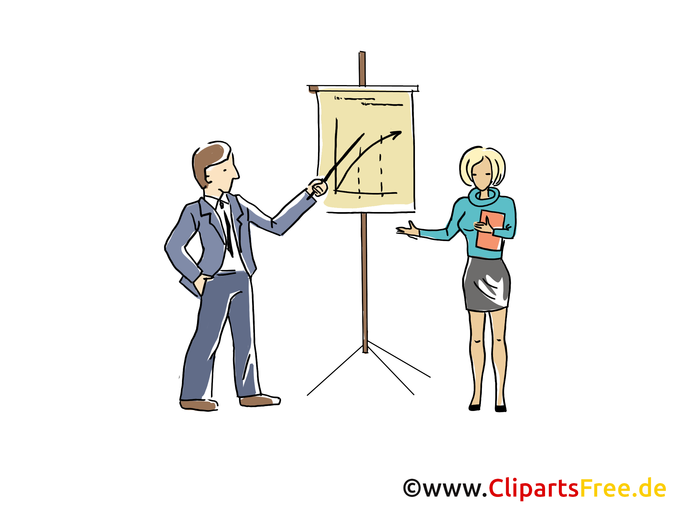 Presentation clip art gratuit – Entreprise dessin