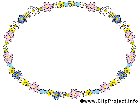 Circle images – Cadre clip art gratuit