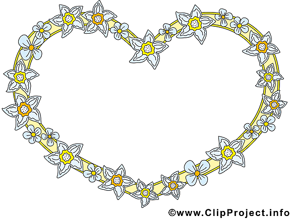 Coeur clipart – Cadre dessins gratuits