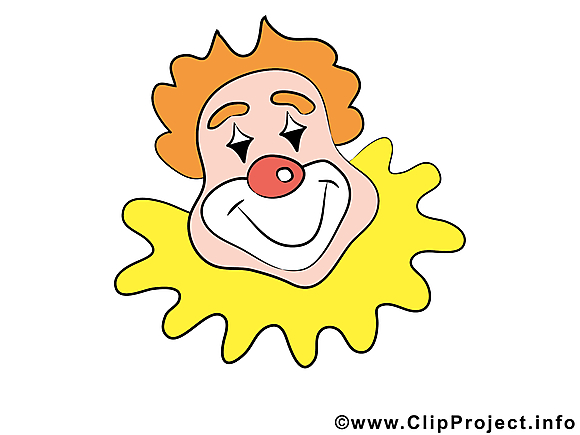 Clown clip art – Carnaval image gratuite