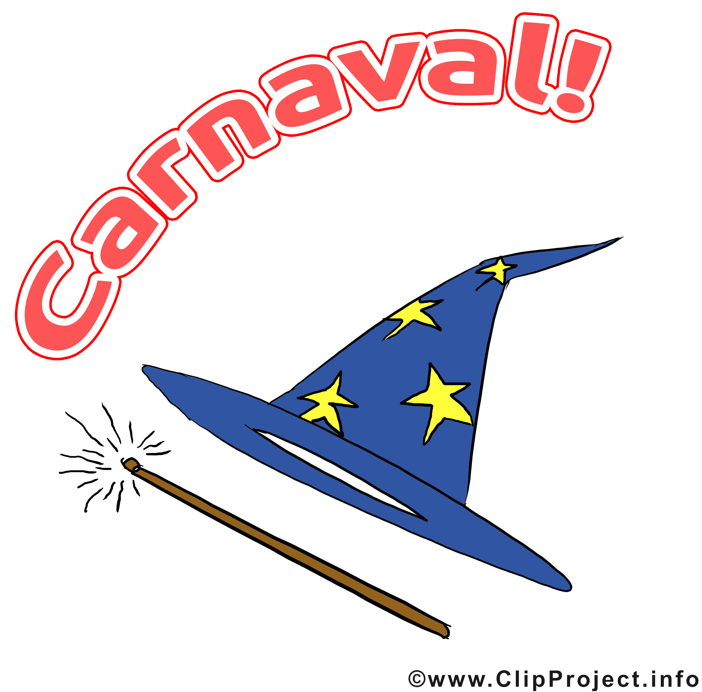 Magicien images gratuites – Carnaval clipart