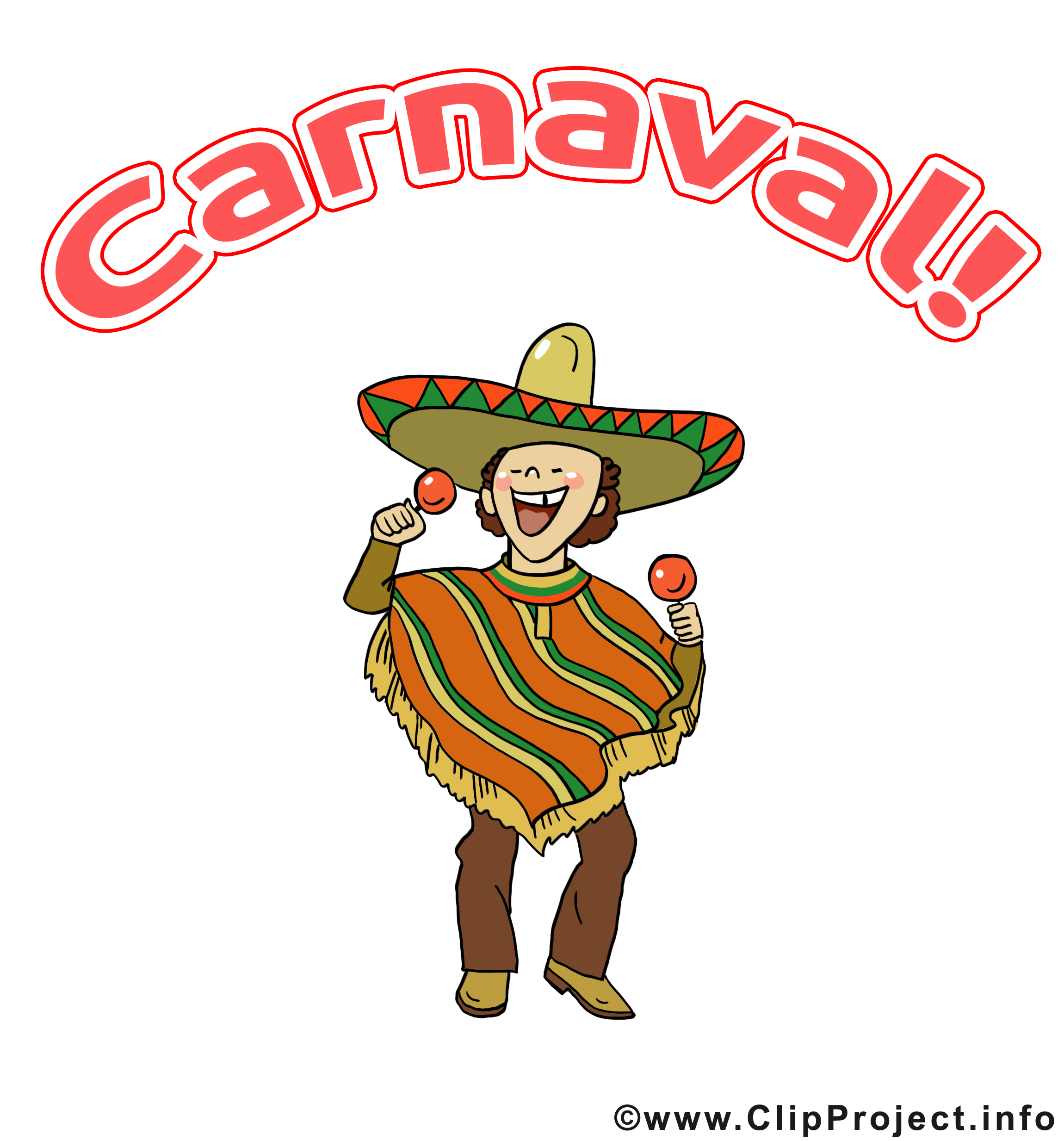 Mexicain images gratuites – Carnaval clipart