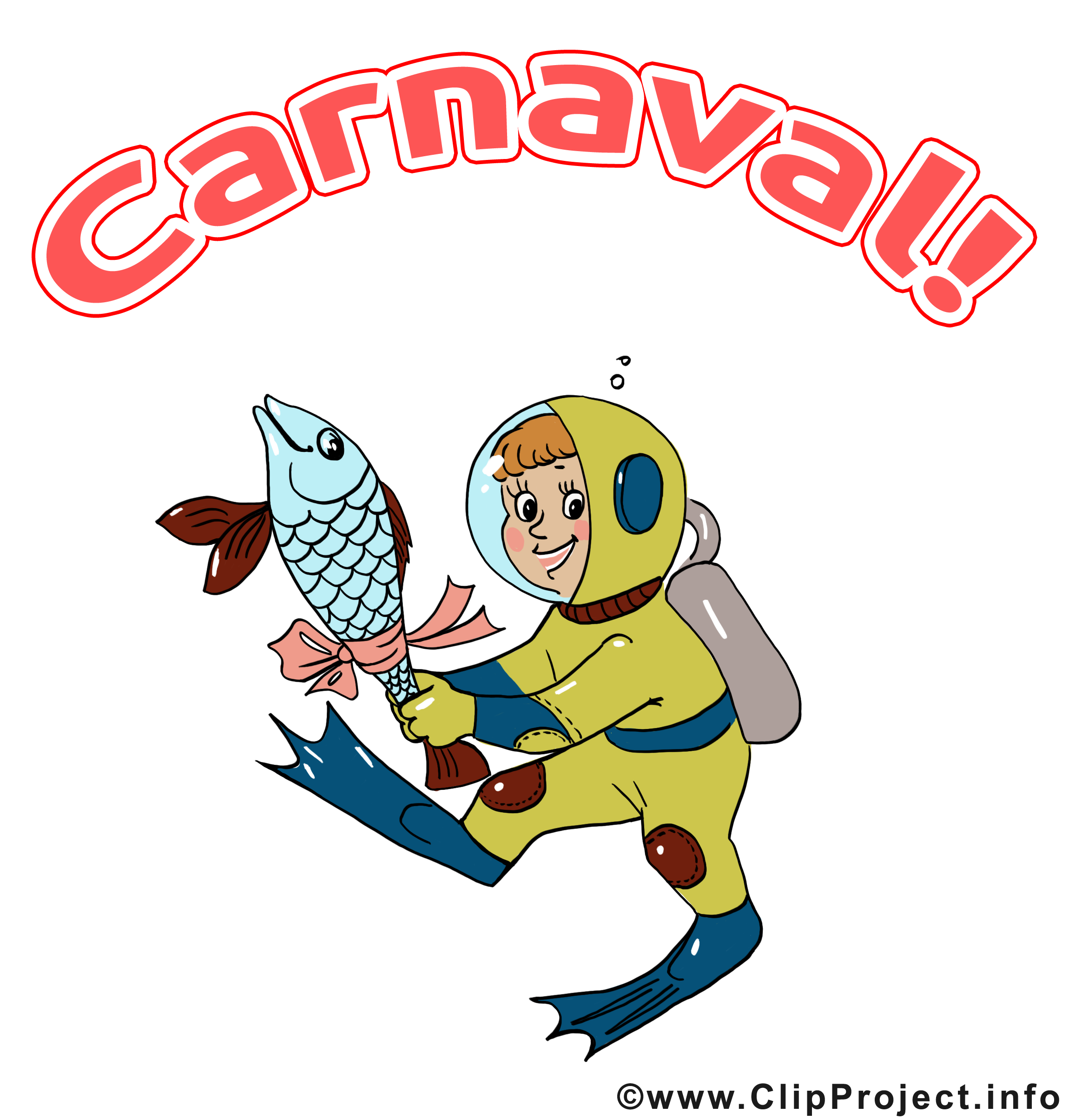Poisson image à télécharger – Carnaval clipart
