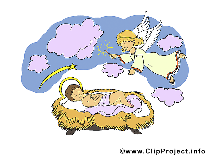 Anges noël image, clipart, e-card