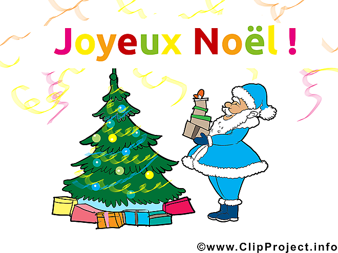 Card Père Noël gratuit