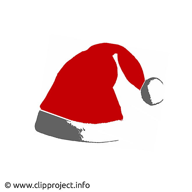 Noël chapeau clipart, image, card