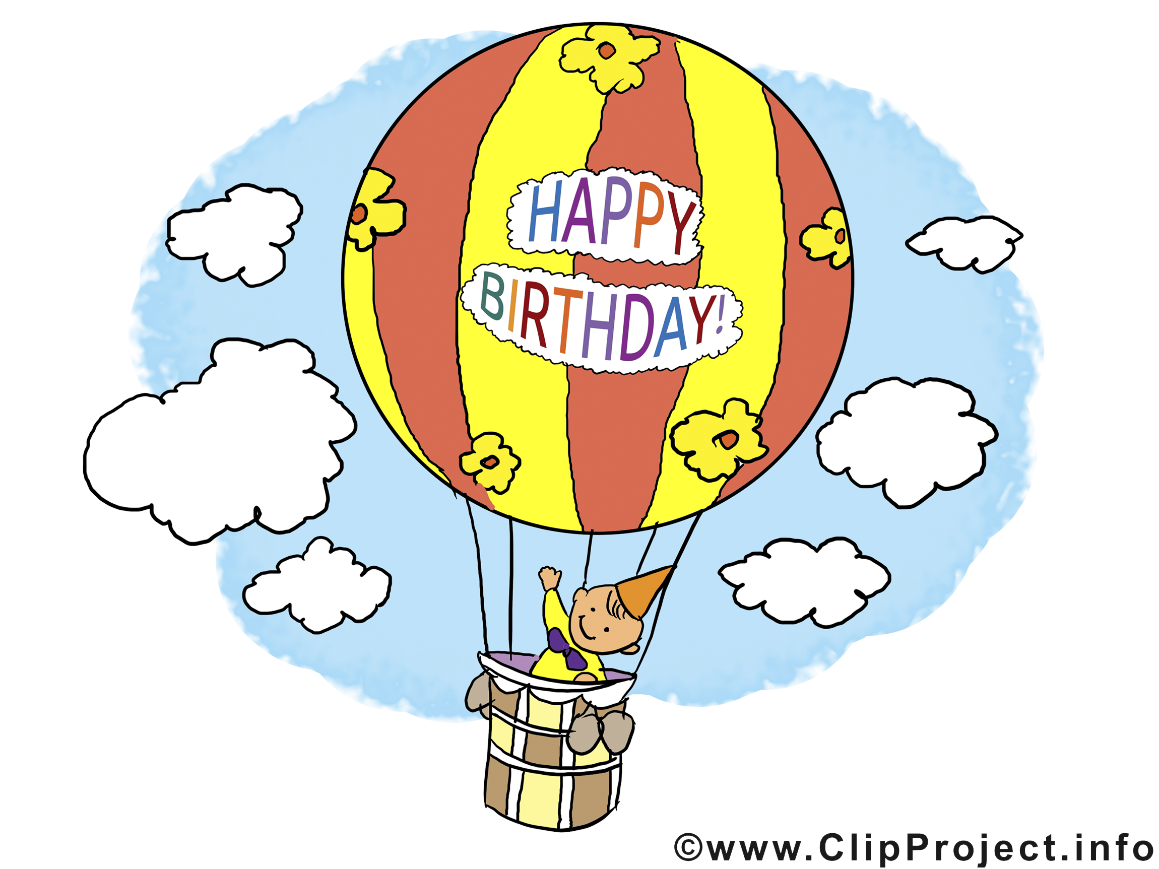 Ballon images – Anniversaire dessins gratuits