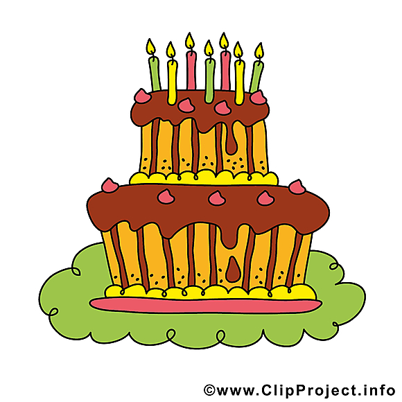 Illustration gâteau – Anniversaire images