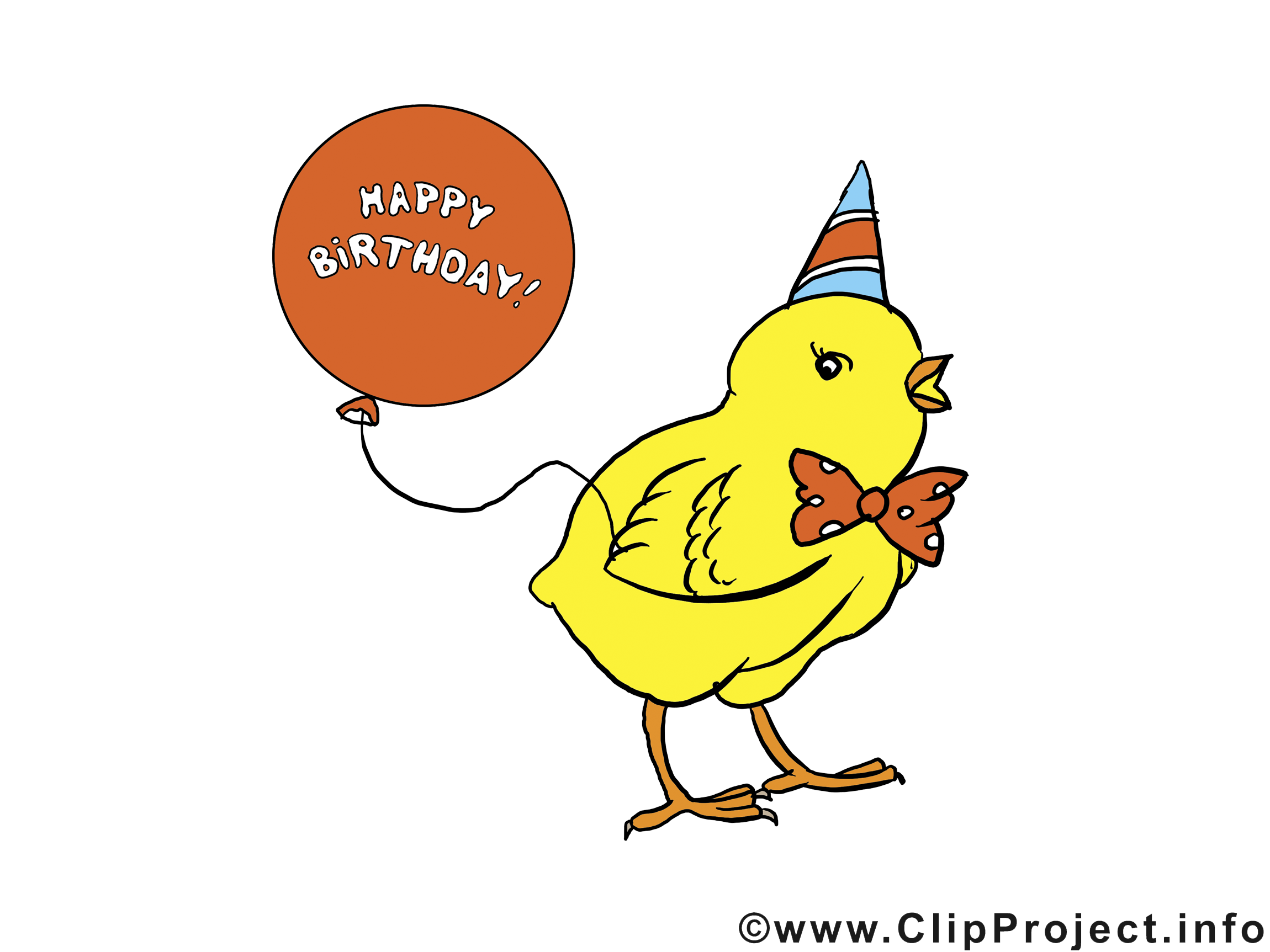 Poussin clipart – Anniversaire dessins gratuits