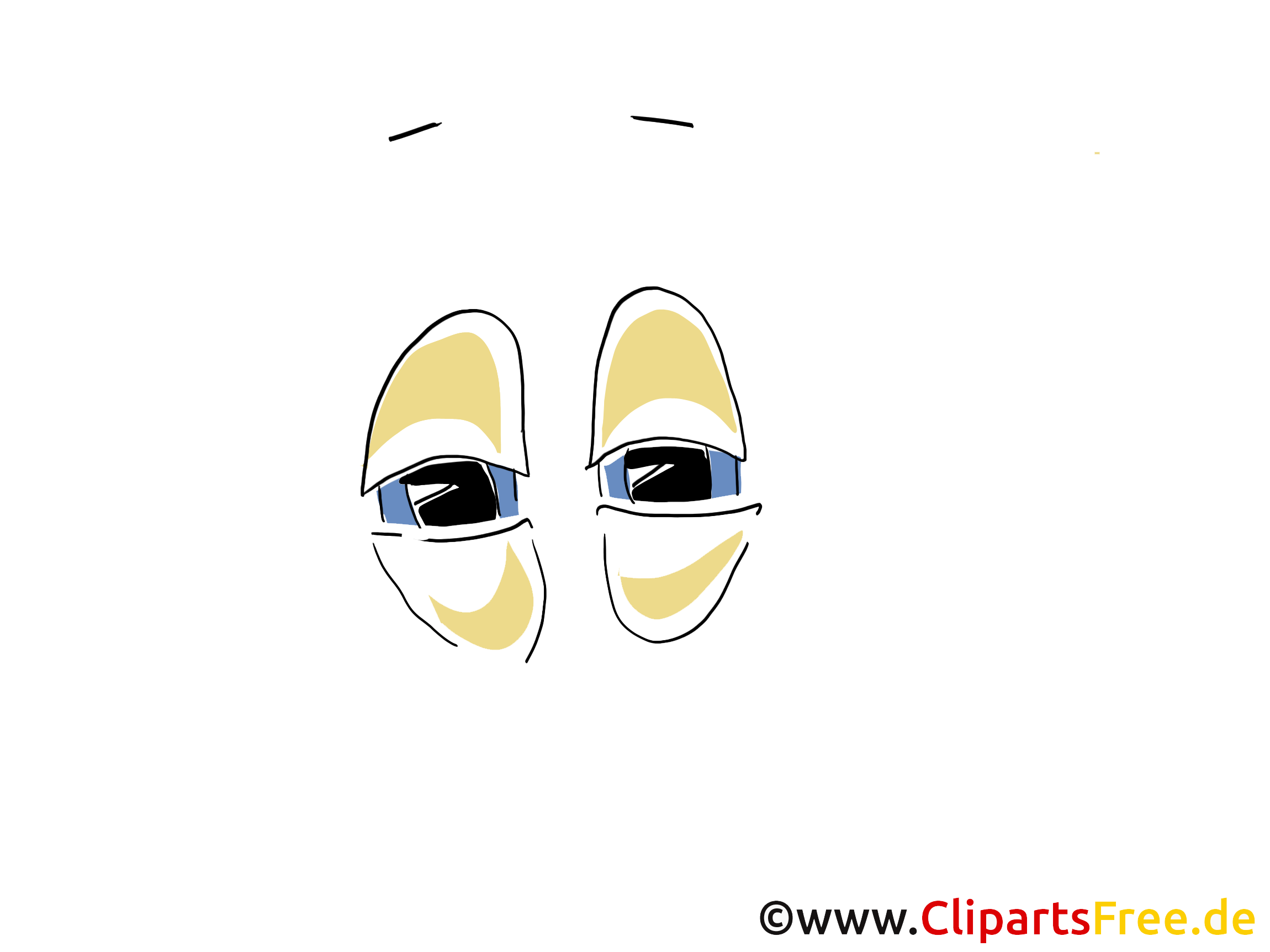 Clipart yeux – Dessin dessins gratuits