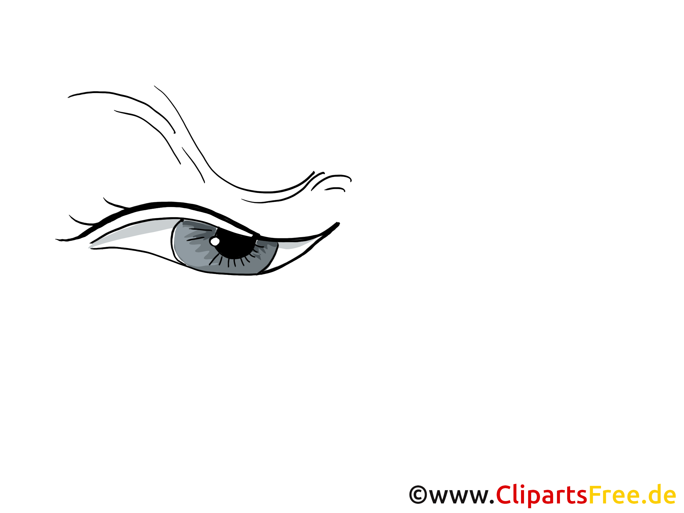 Oeil image gratuite – Dessin clipart