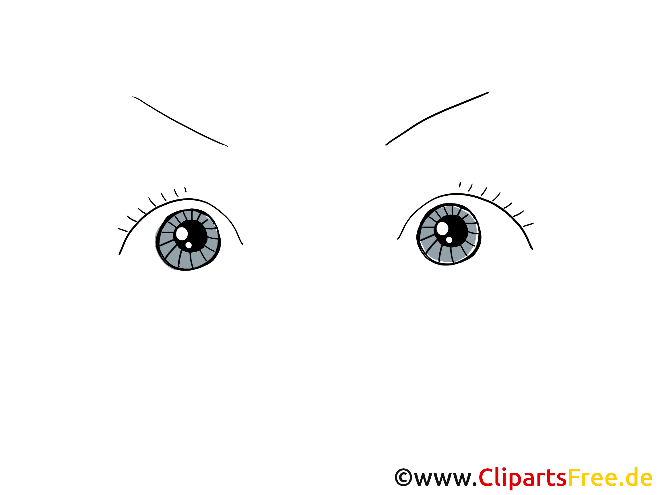 Ouverts yeux image gratuite – Dessin cliparts