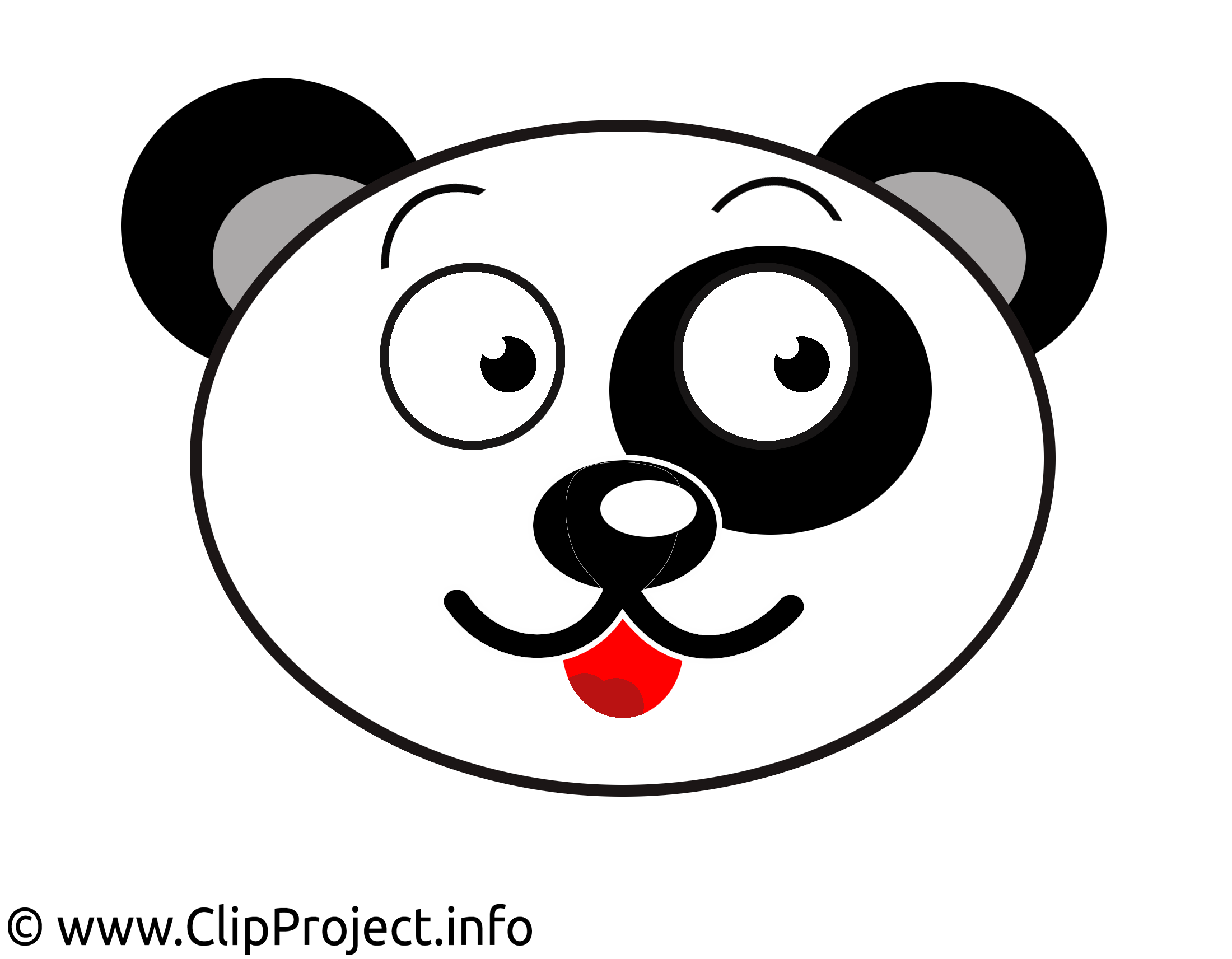 Panda image – Dessin clip arts gratuits