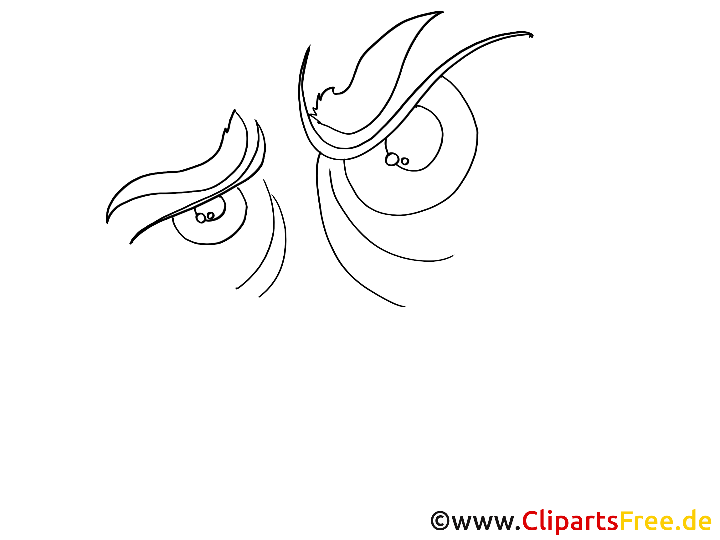 Regard cliparts gratuis – Dessin images