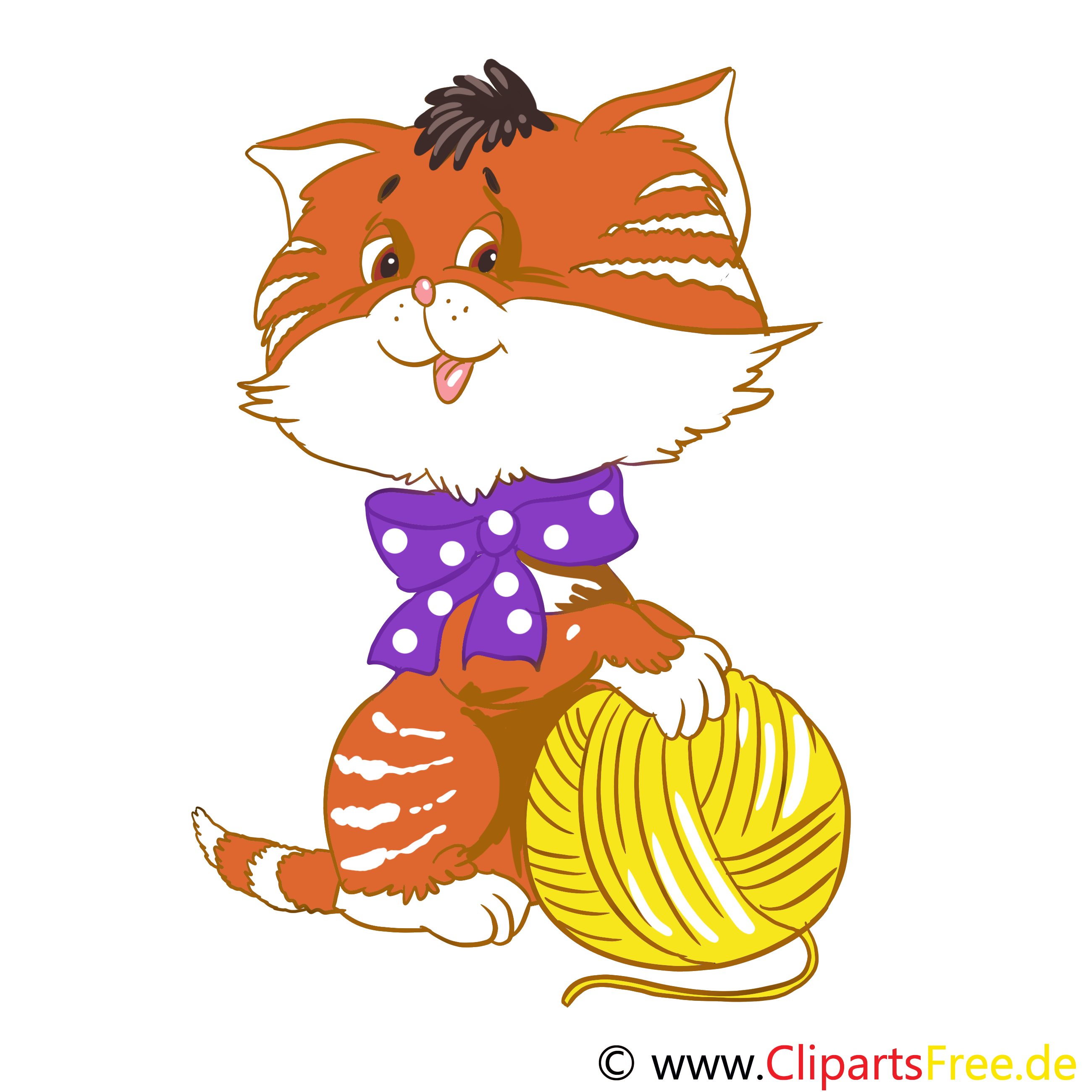 Chat clip art gratuit – Ferme dessin