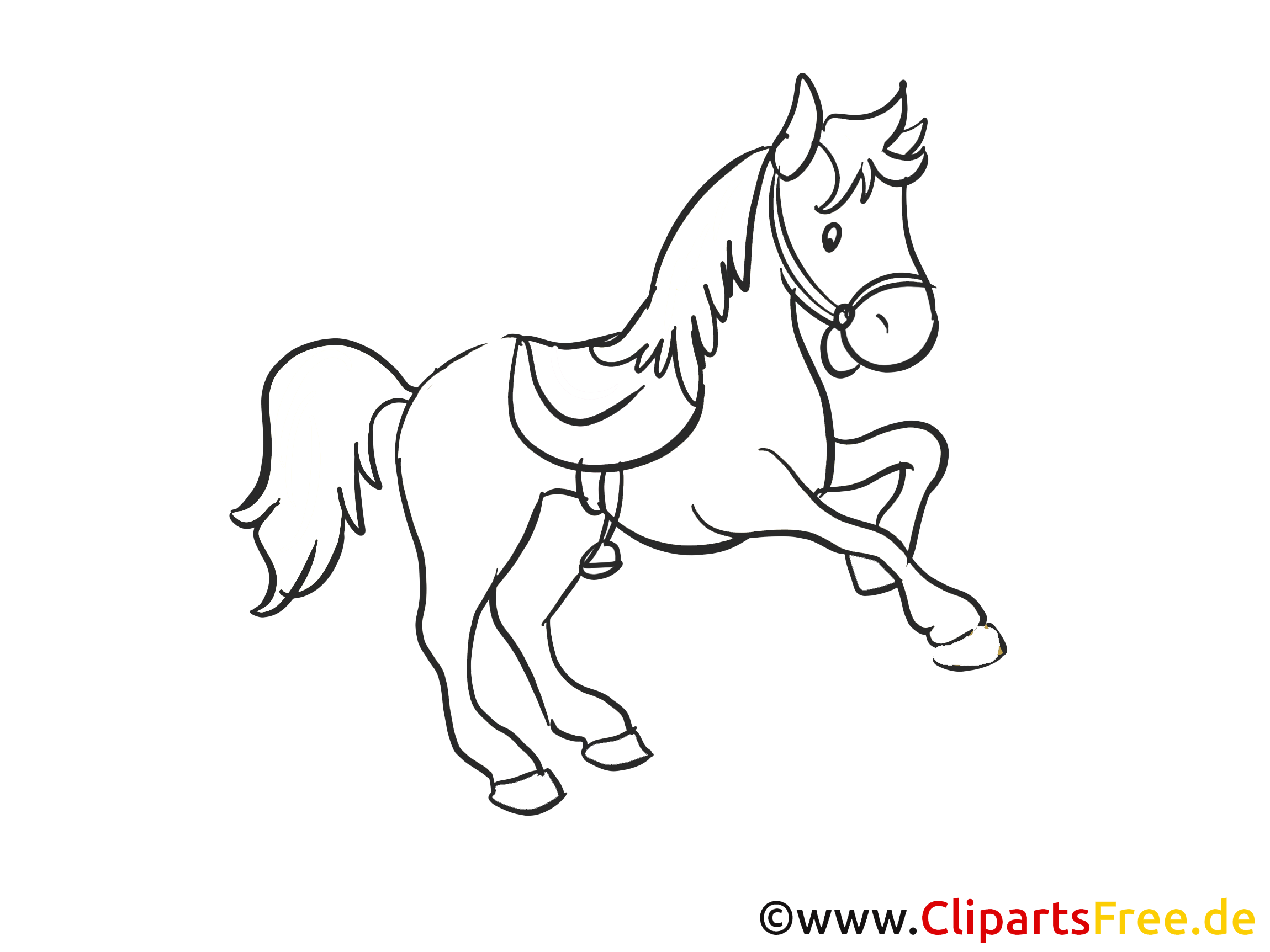 Clipart gratuit à imprimer cheval images