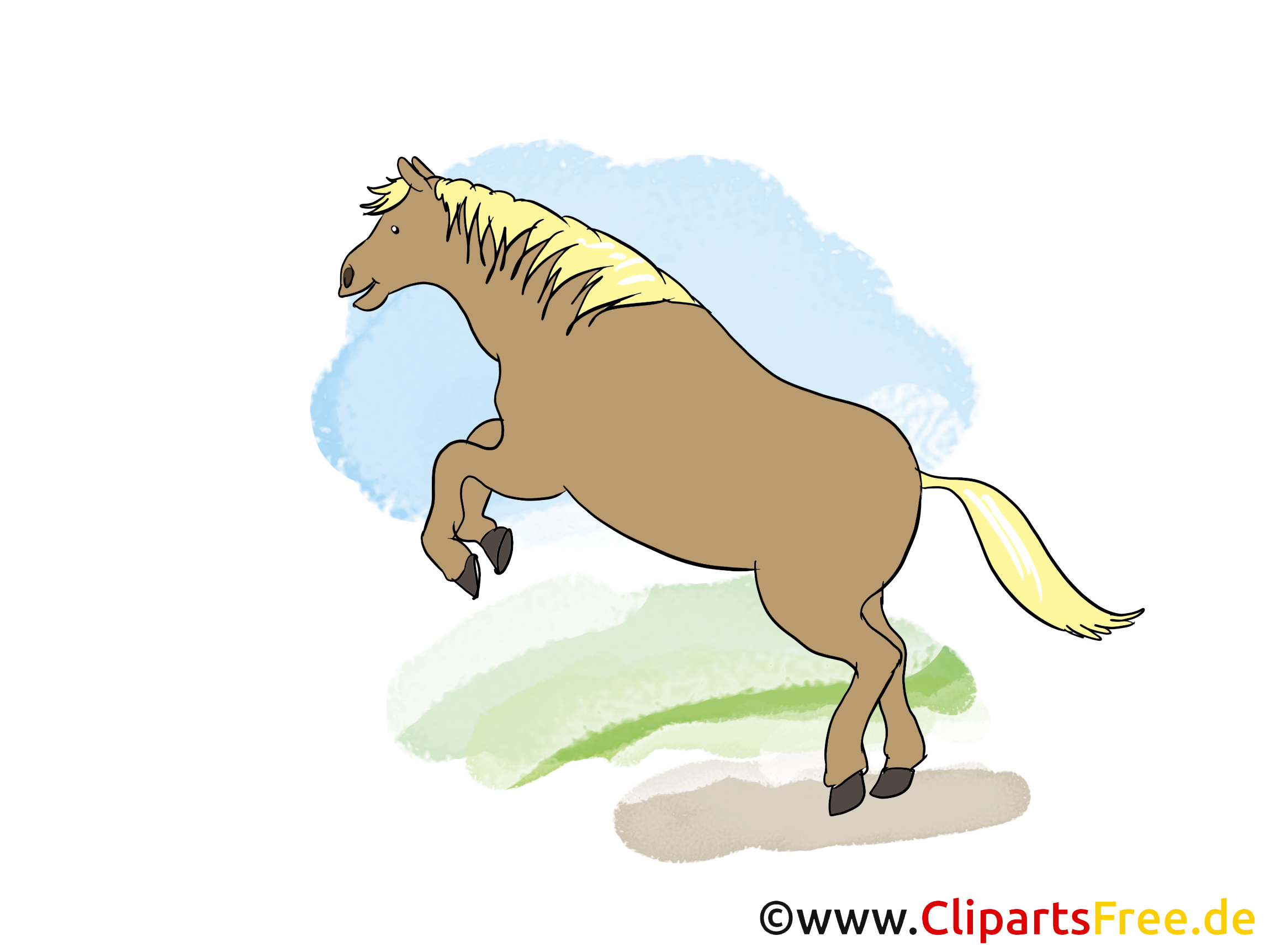 Dessin cheval cliparts à télécharger