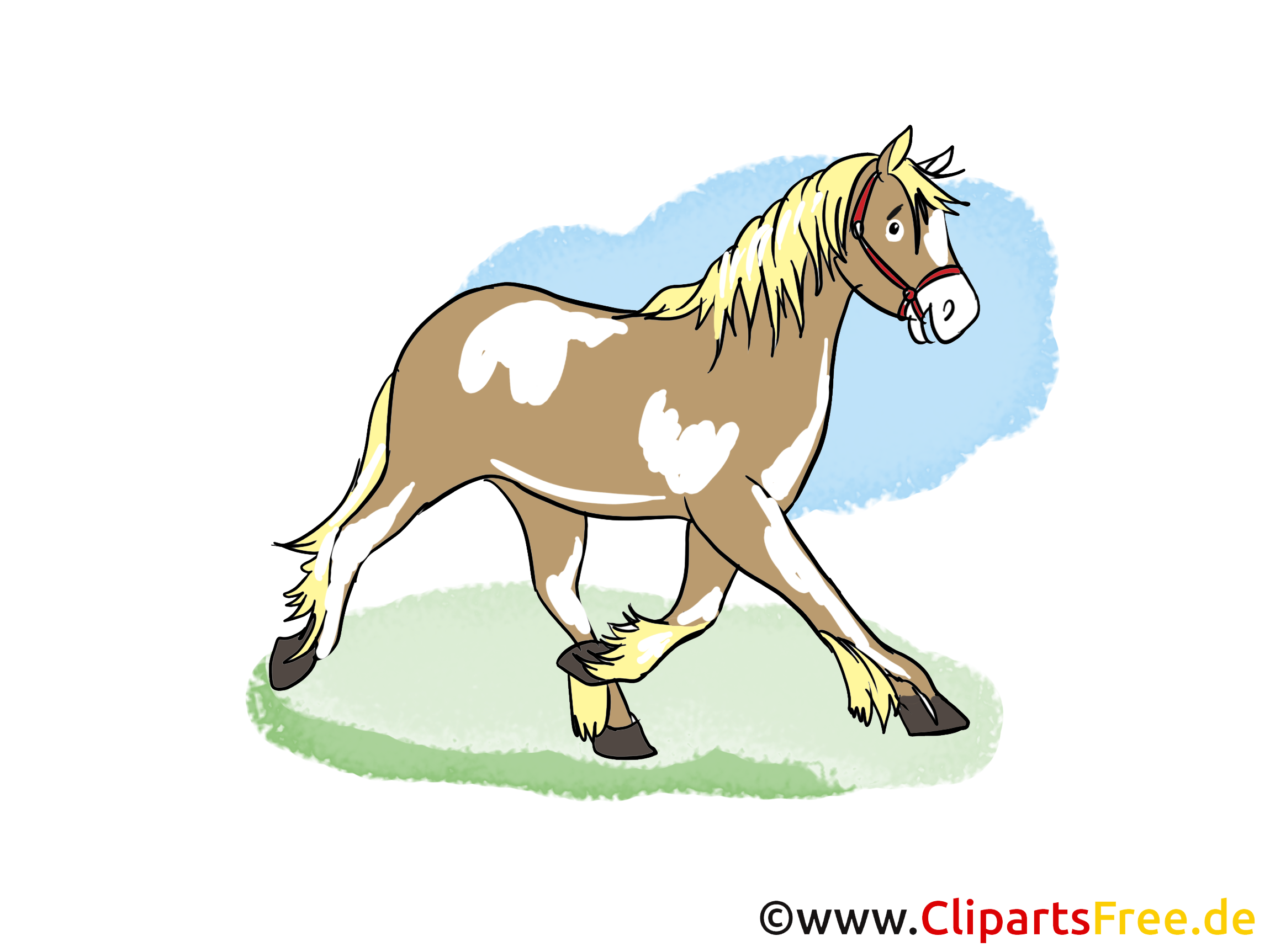 Illustration gratuite cheval clipart