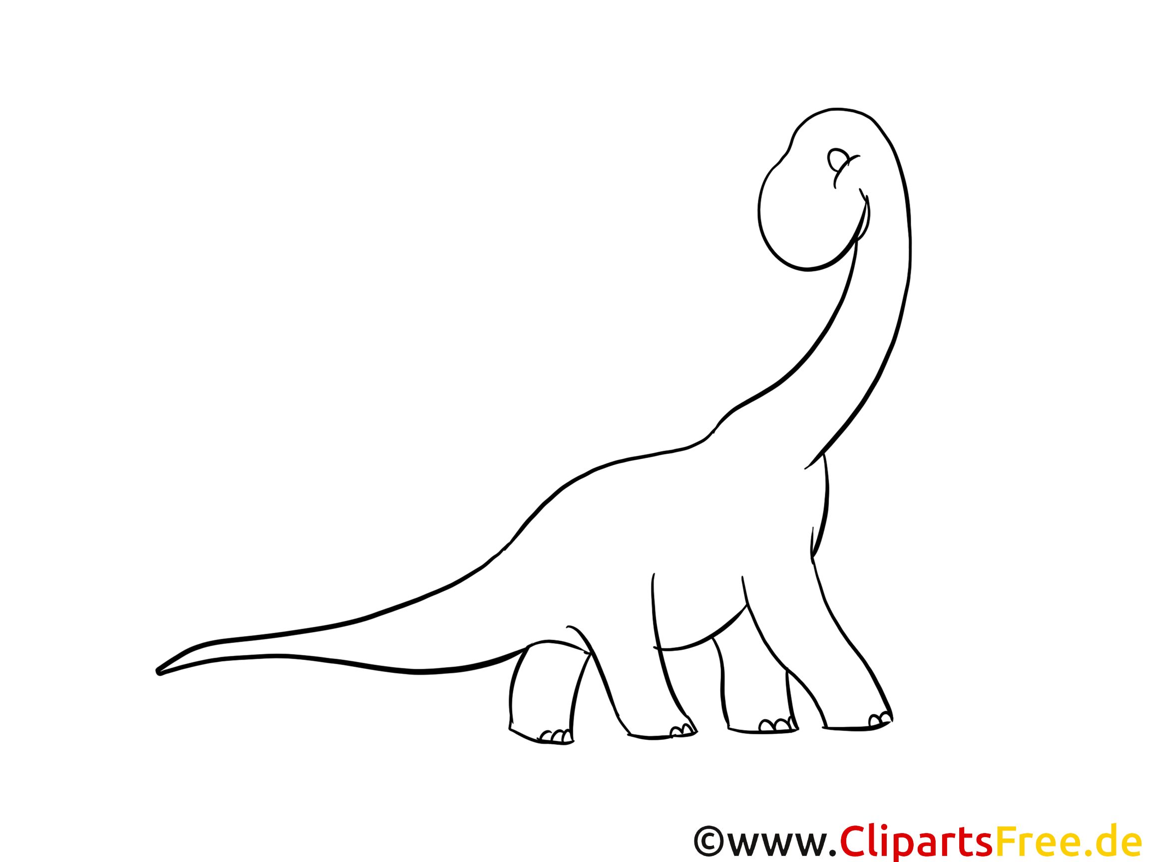 Coloriage dinosaures image à télécharger