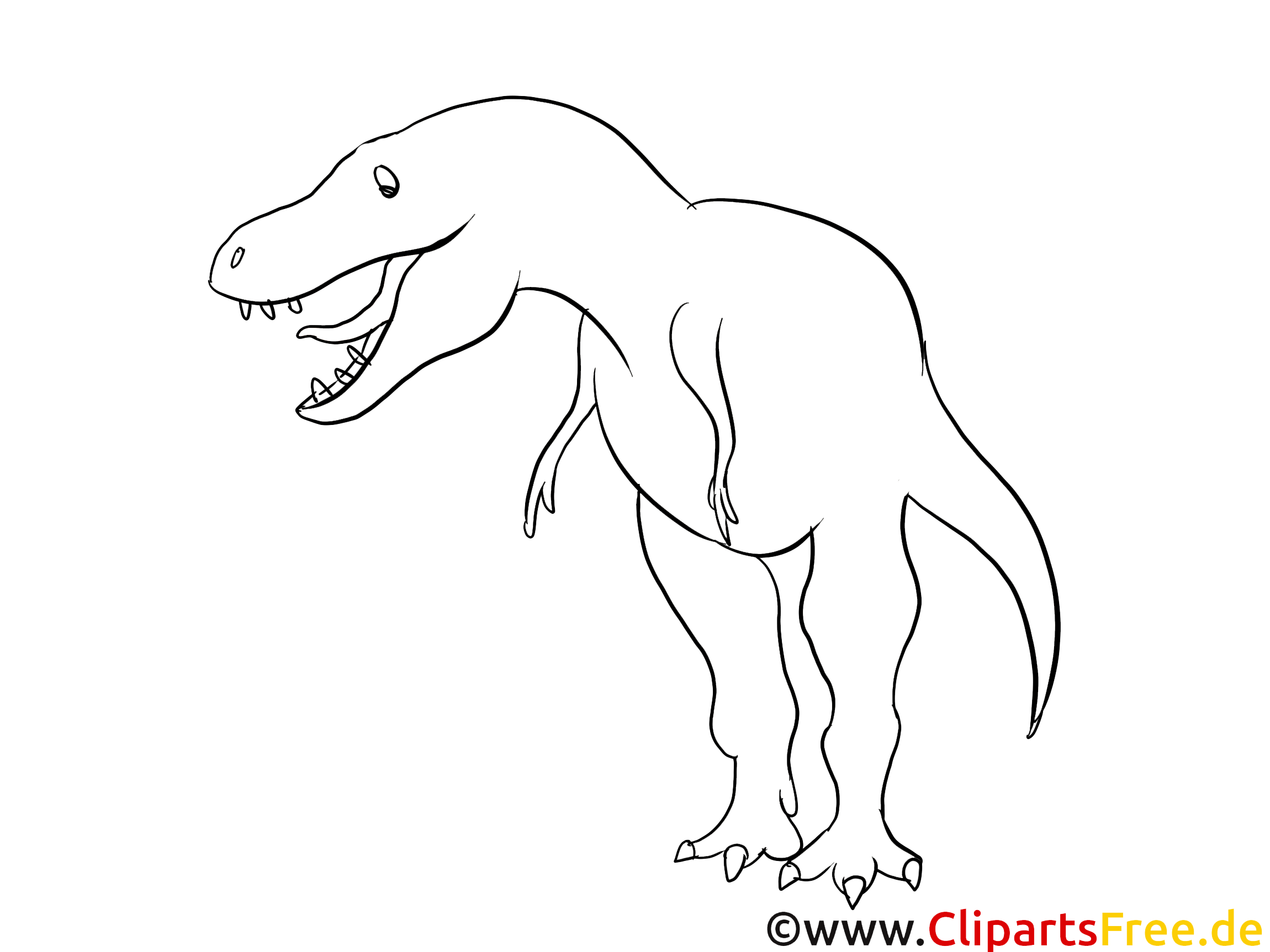 Dessins gratuits dinosaures à colorier