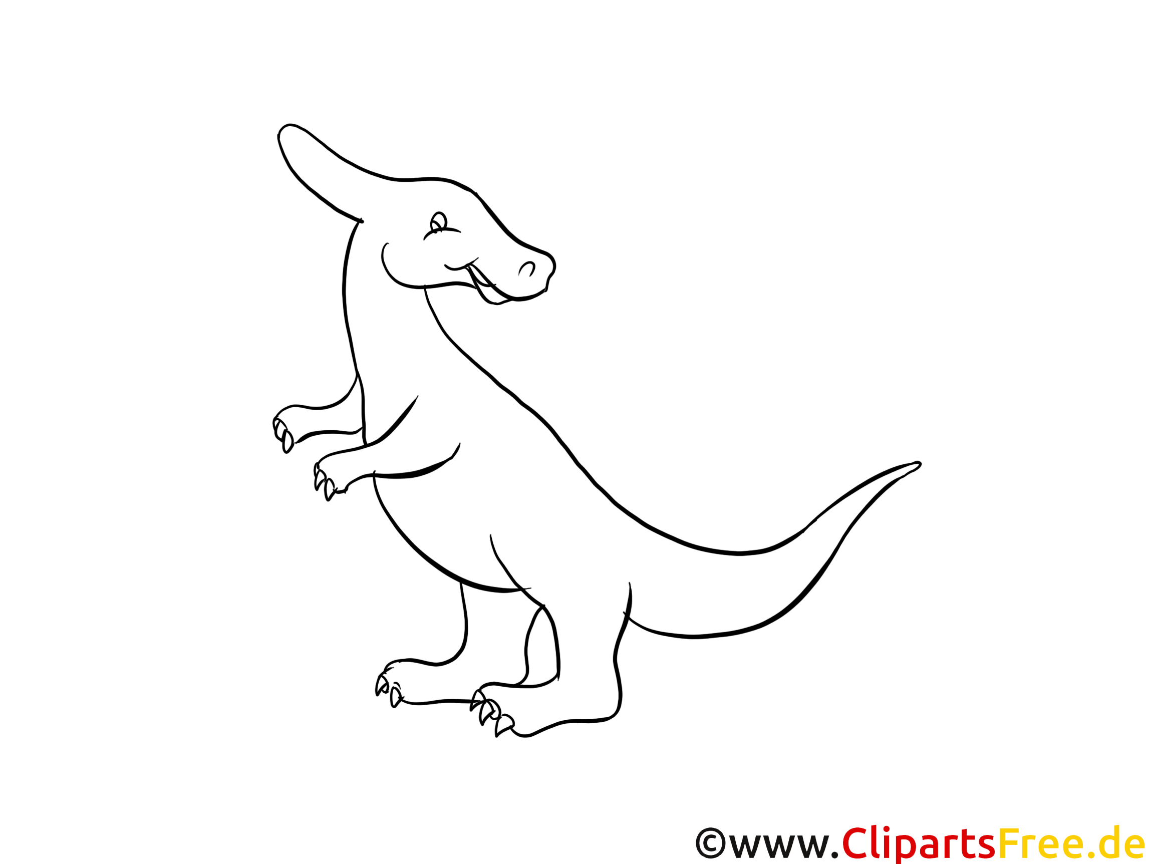 Dinosaures à imprimer cliparts gratuis