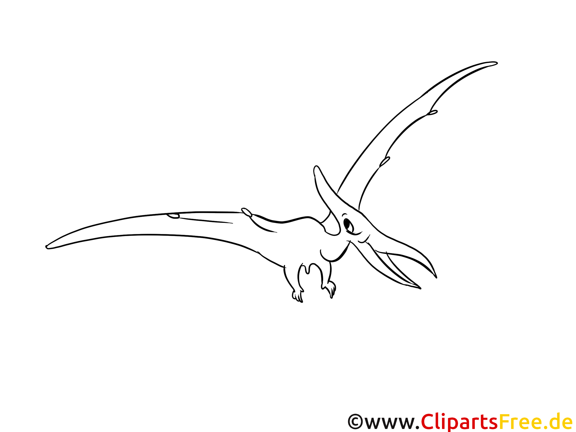Ptérodactyle images – Dinosaures gratuits à imprimer