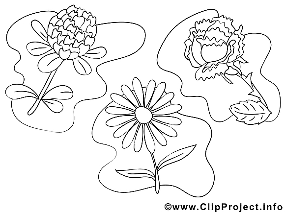 Clip art fleurs à imprimer images gratuites