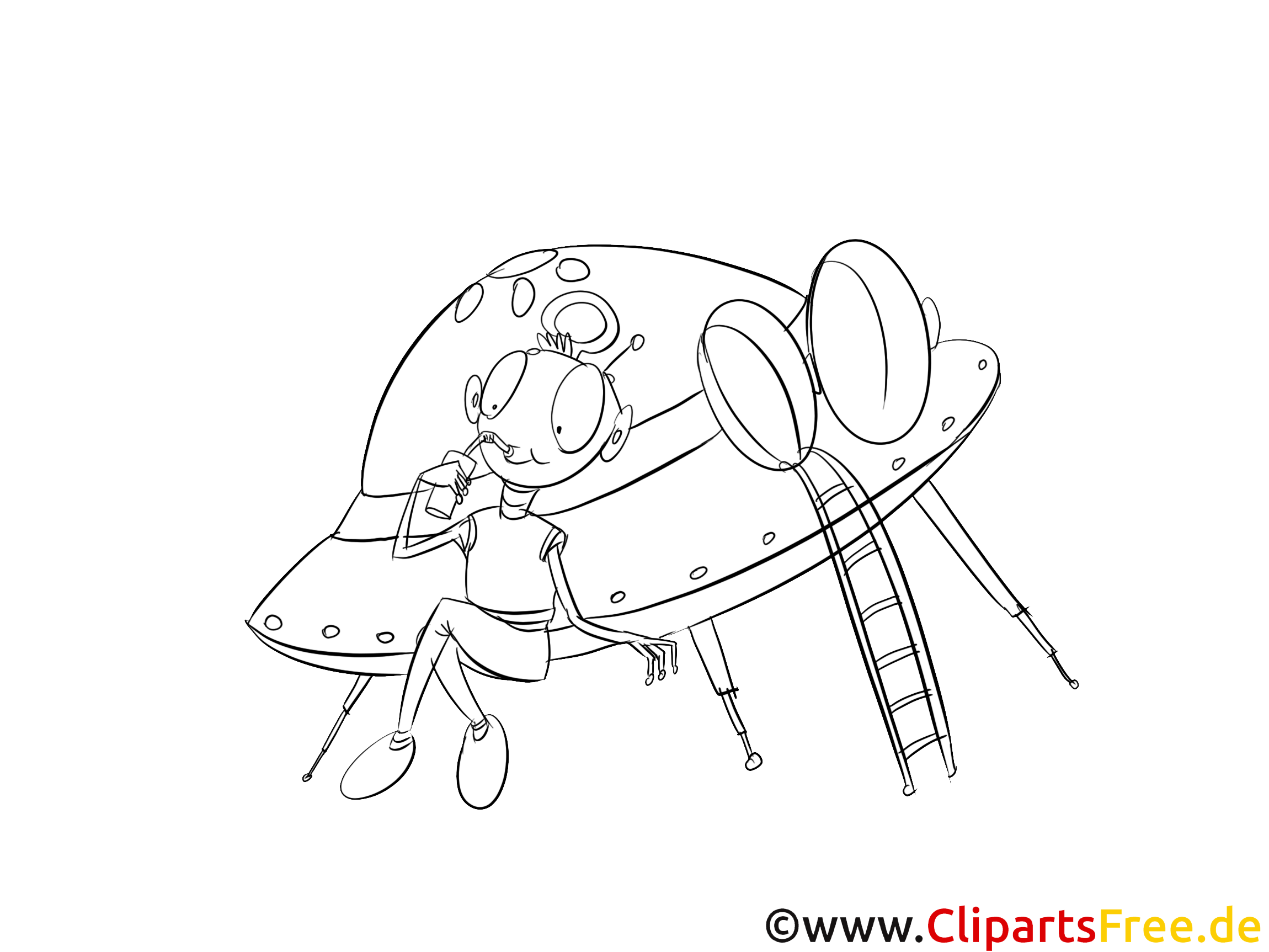 Soucoupe volante illustration images gratuites
