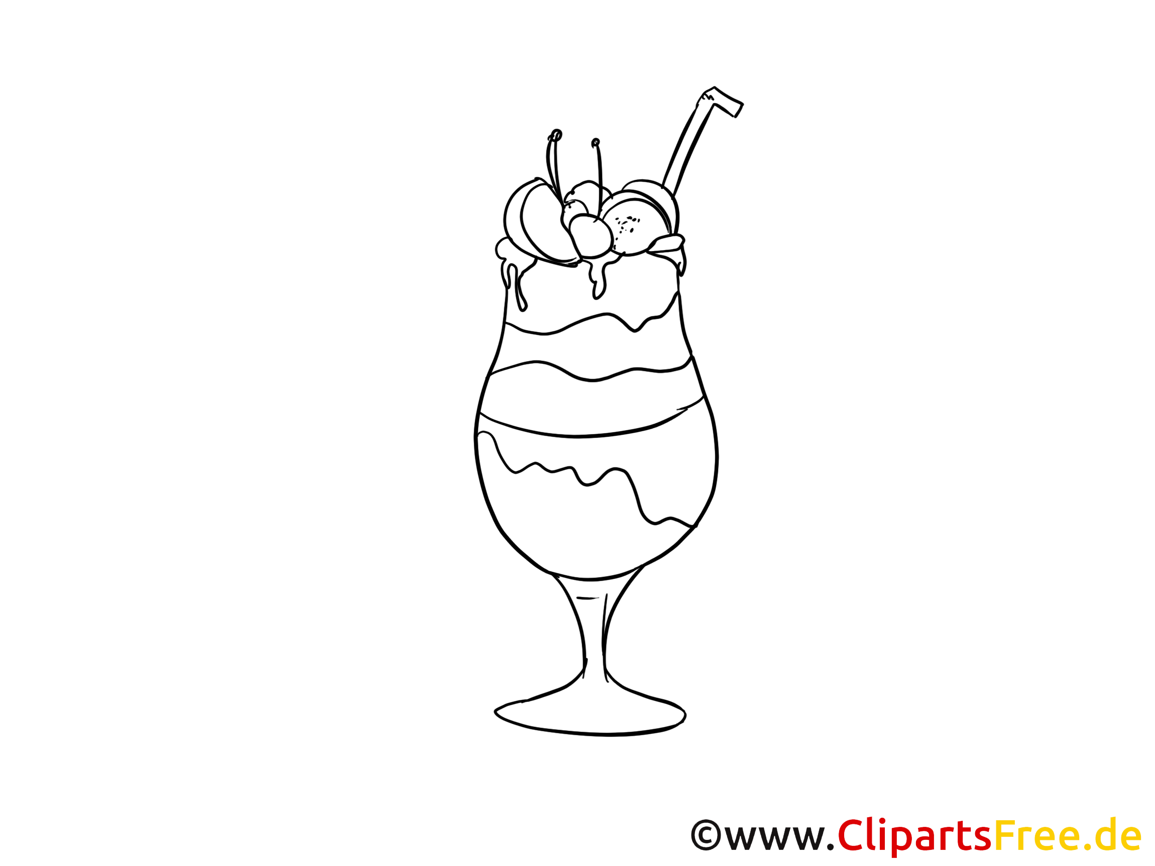 Cocktail dessin – Coloriage soirée à télécharger