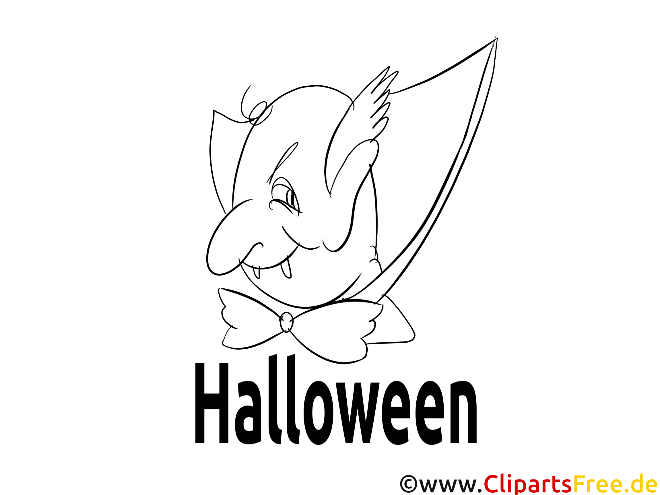 Vampire dessin – Halloween gratuits à imprimer