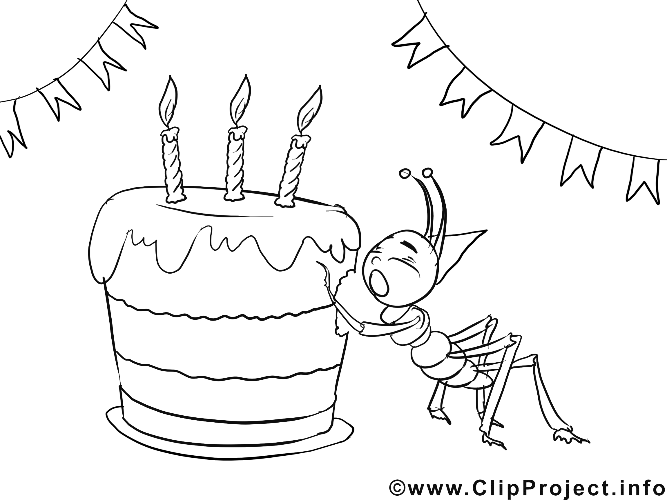 Fourmi clip art gratuit – Invitations à colorier Fourmi clip art gratuit – Invitations à colorier