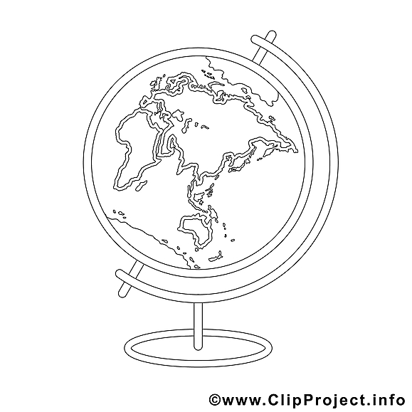 Globe images – École gratuit à imprimer