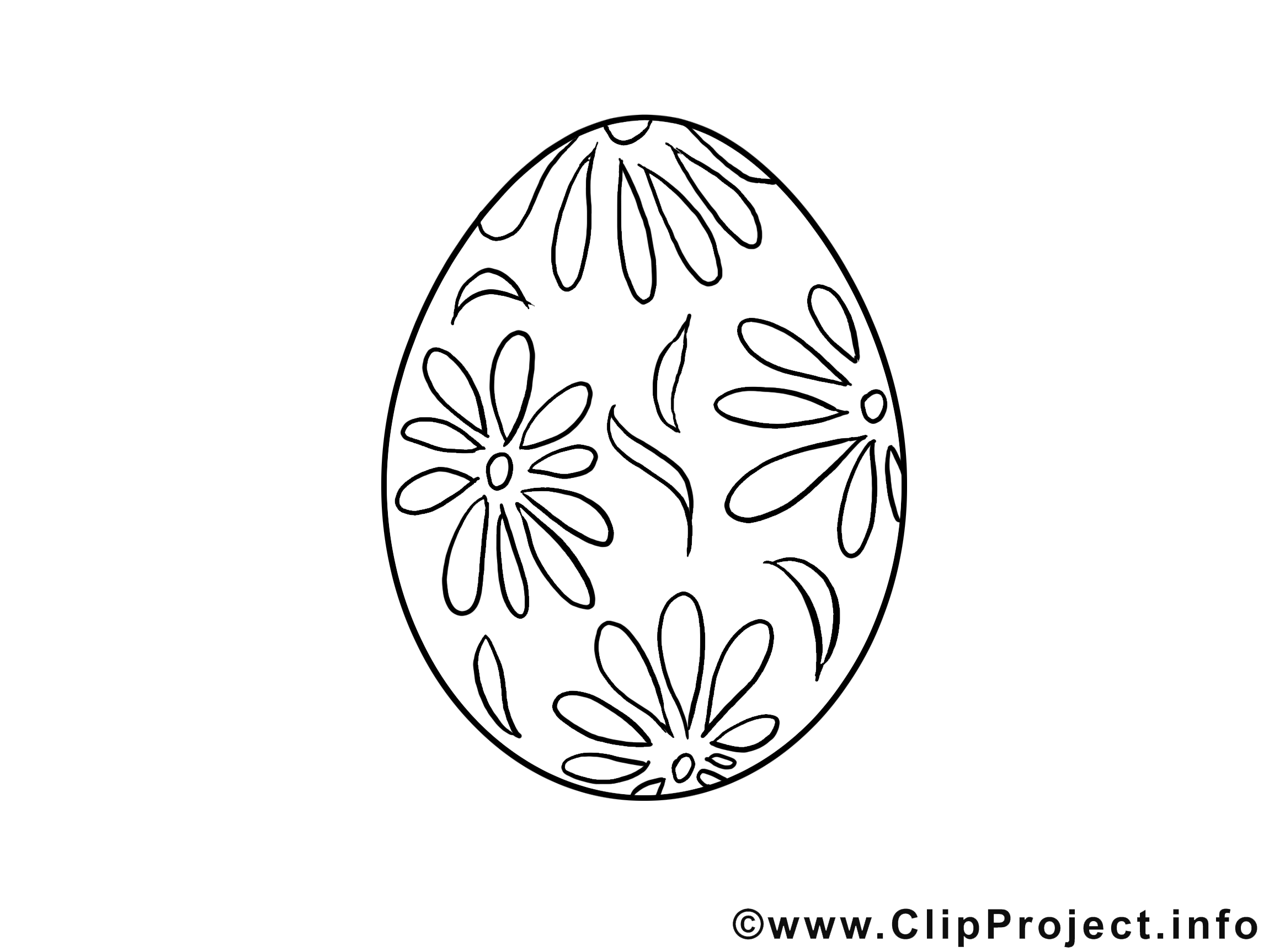 Oeuf illustration – Pâques à imprimer