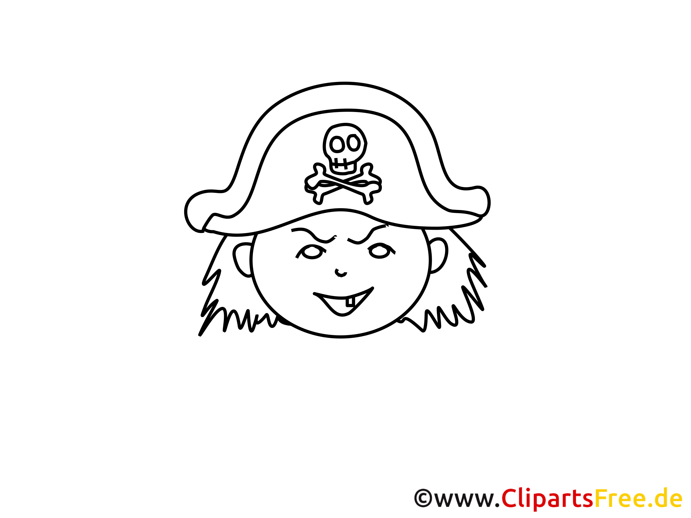 Pirate cliparts gratuis – Gens à imprimer