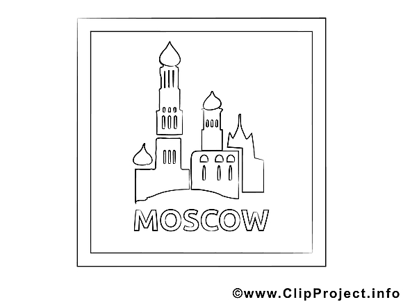 Moscou illustration – Voyage à imprimer