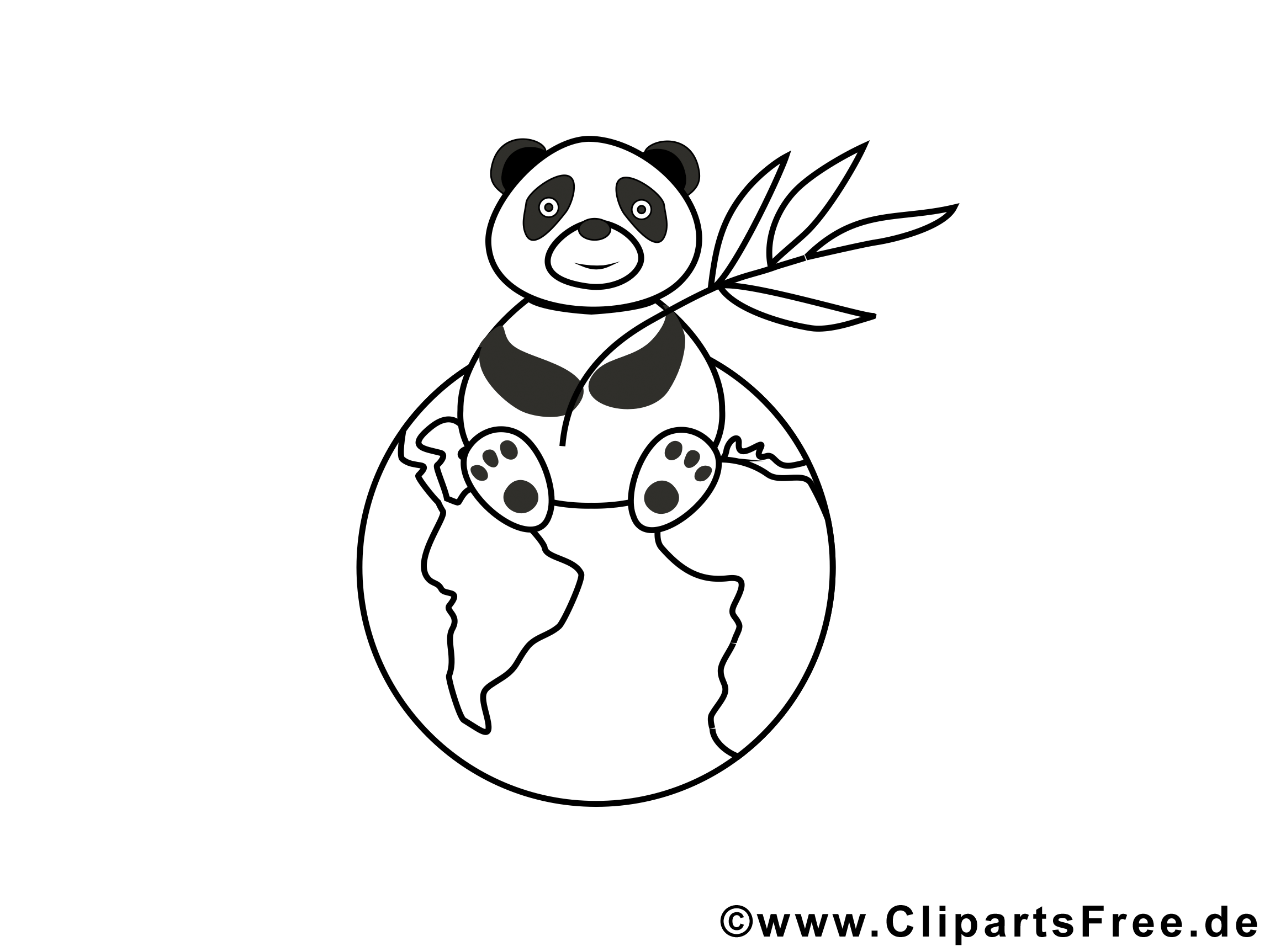 Panda images – Zoo gratuits à imprimer