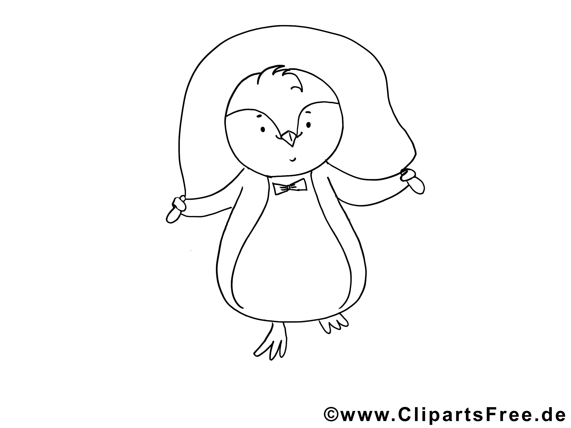 Pingouin dessins gratuits – Zoo à colorier