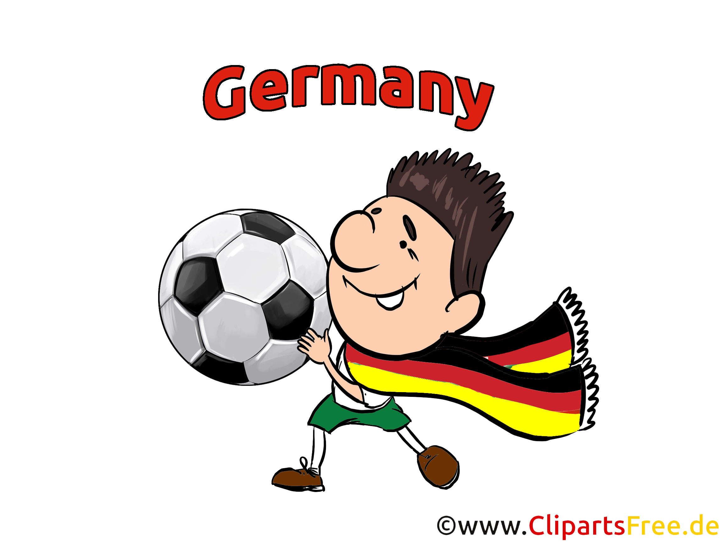 Coupe du Europe et Monde de Football Image Clipart gratuitement télécharger