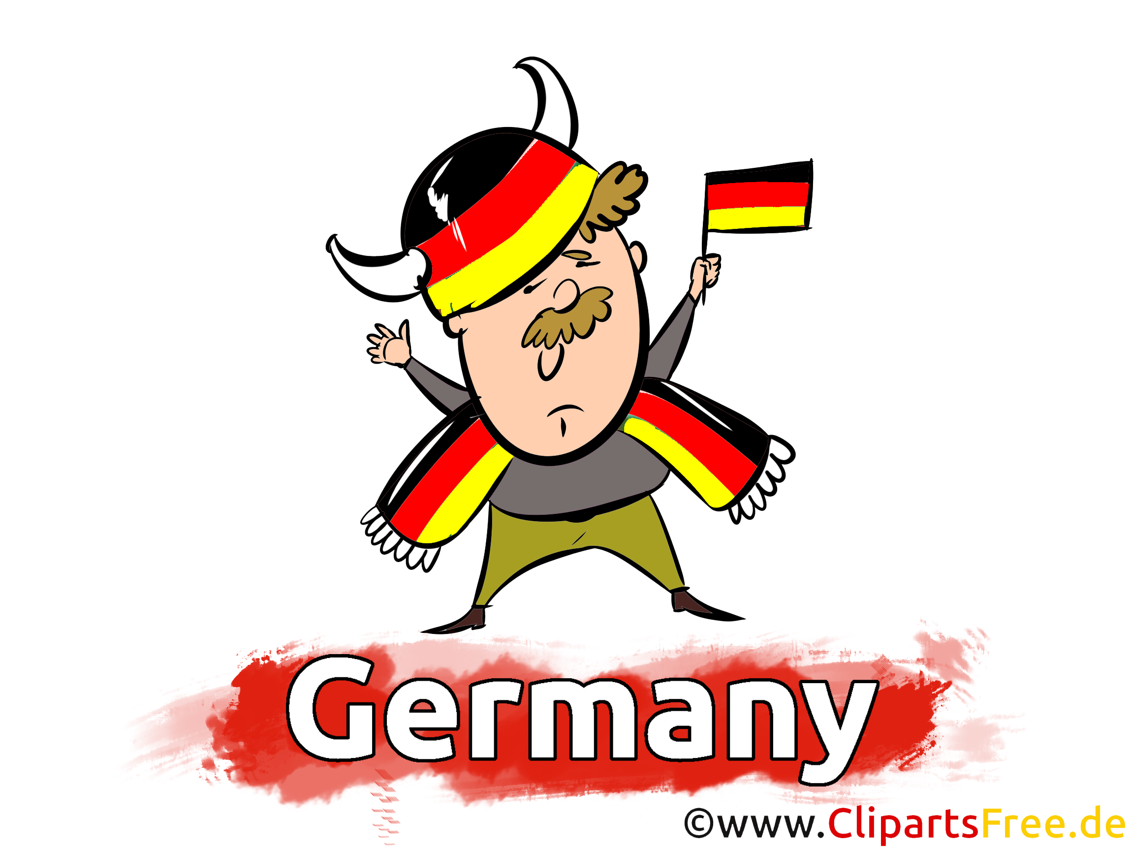 German sport fan image free