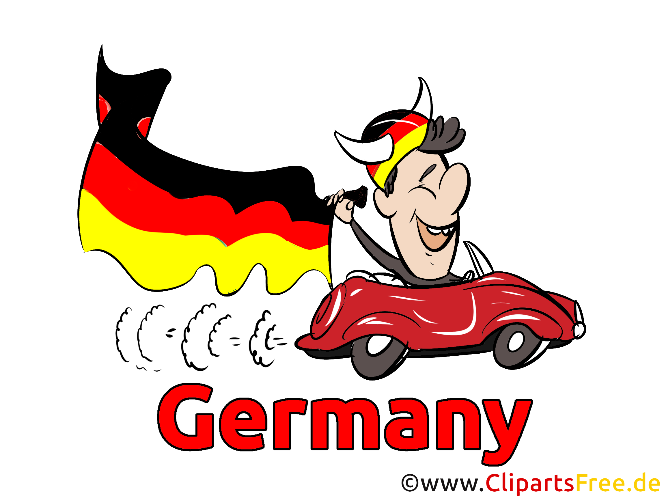 Germany Soccer Clip Art free