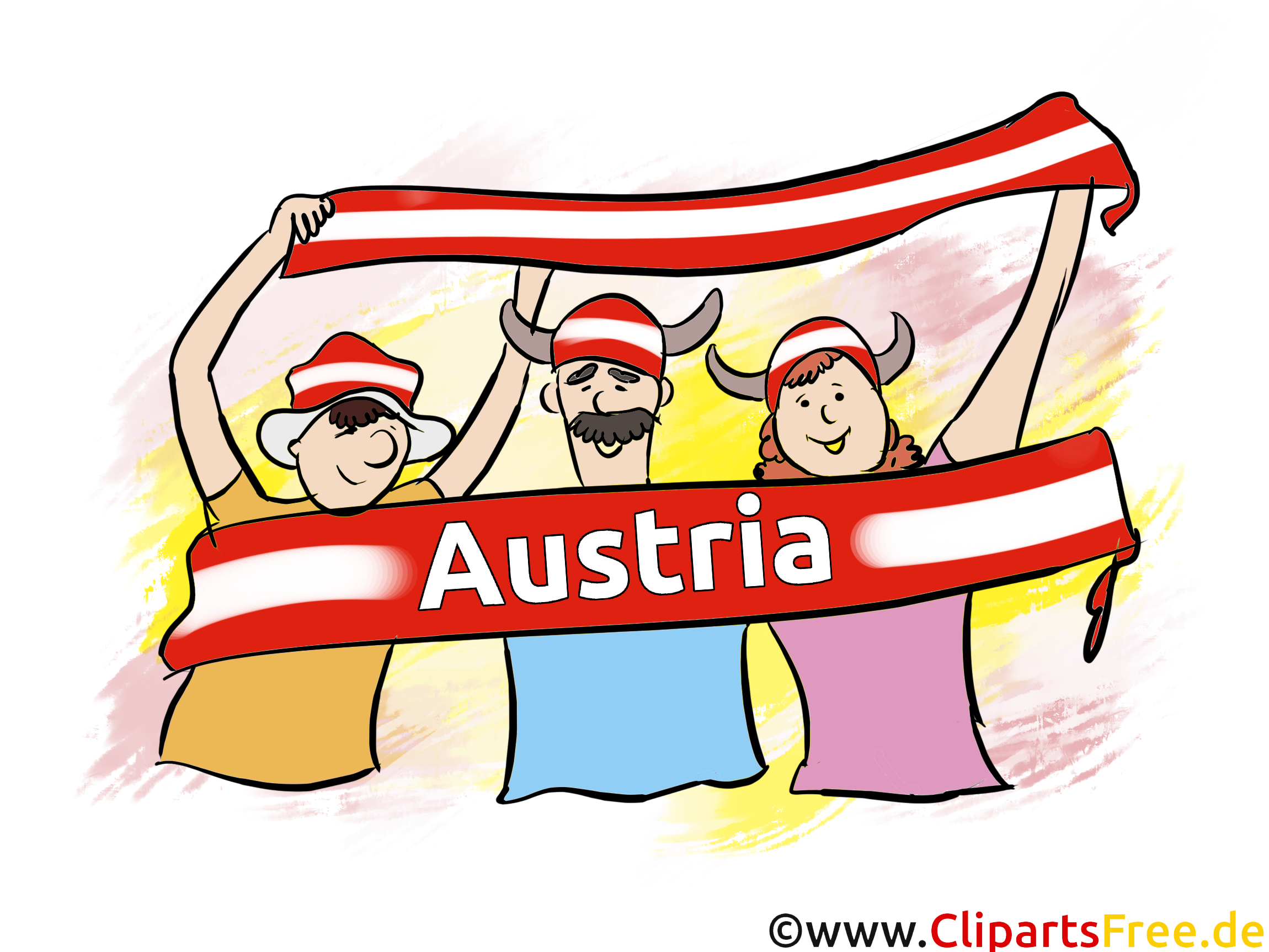 Autriche Illustrations Football Joueurs télécharger