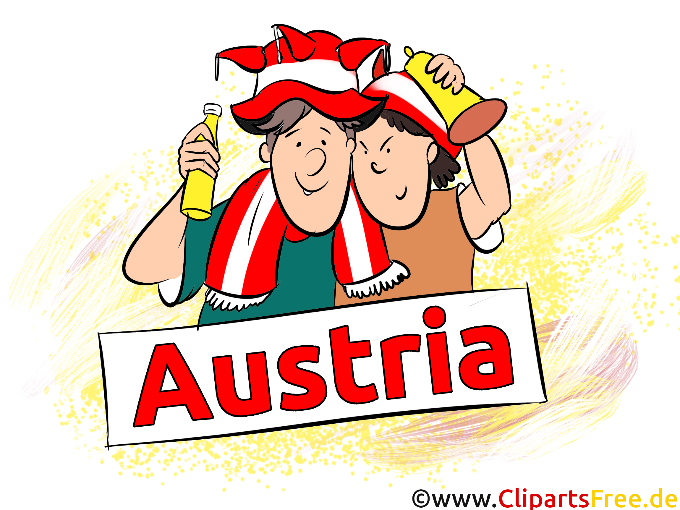 Fans Gratuit Cliparts Joueurs Soccer Autriche télécharger