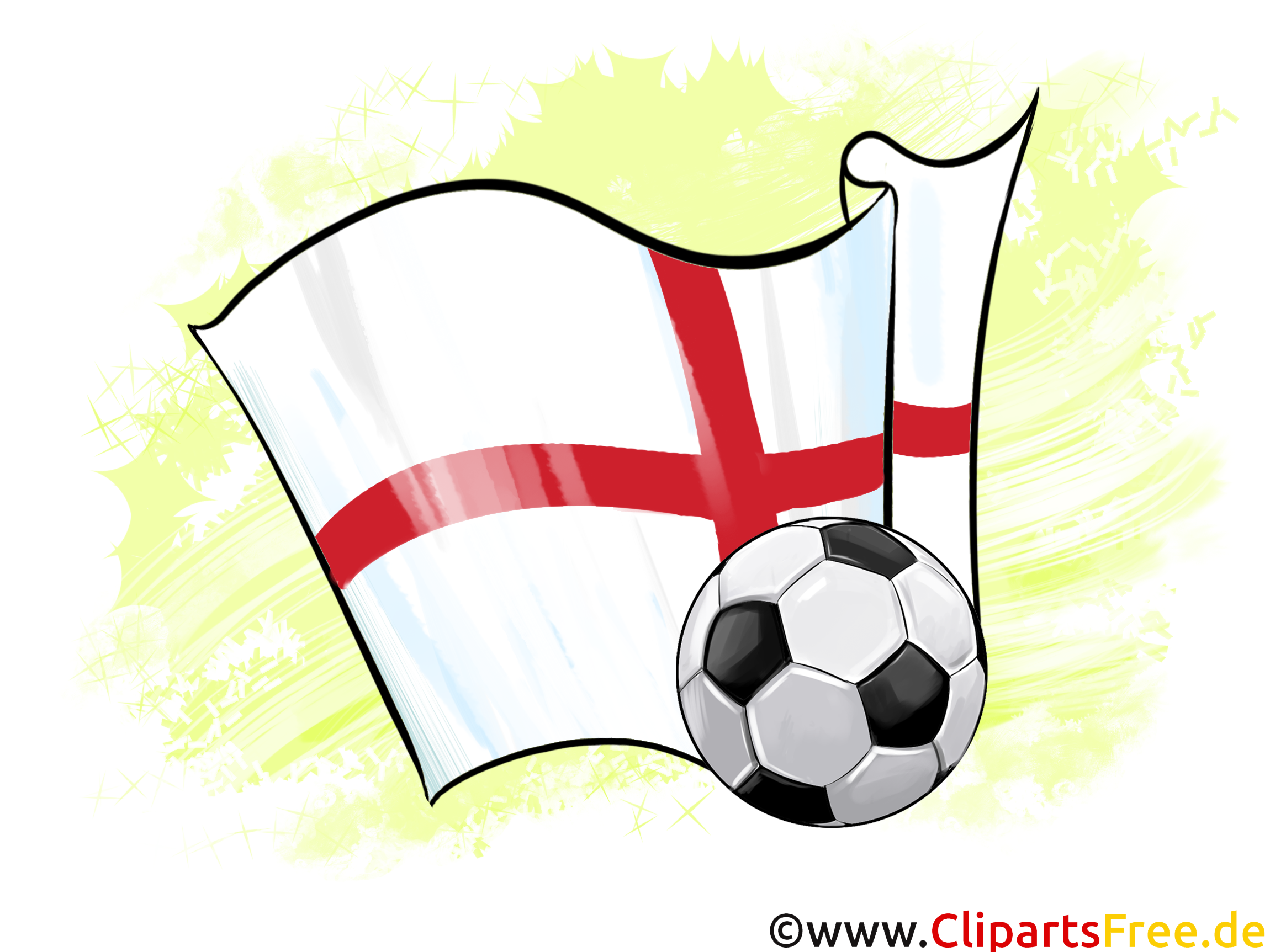 Angleterre Drapeau Football gratuitement télécharger Images