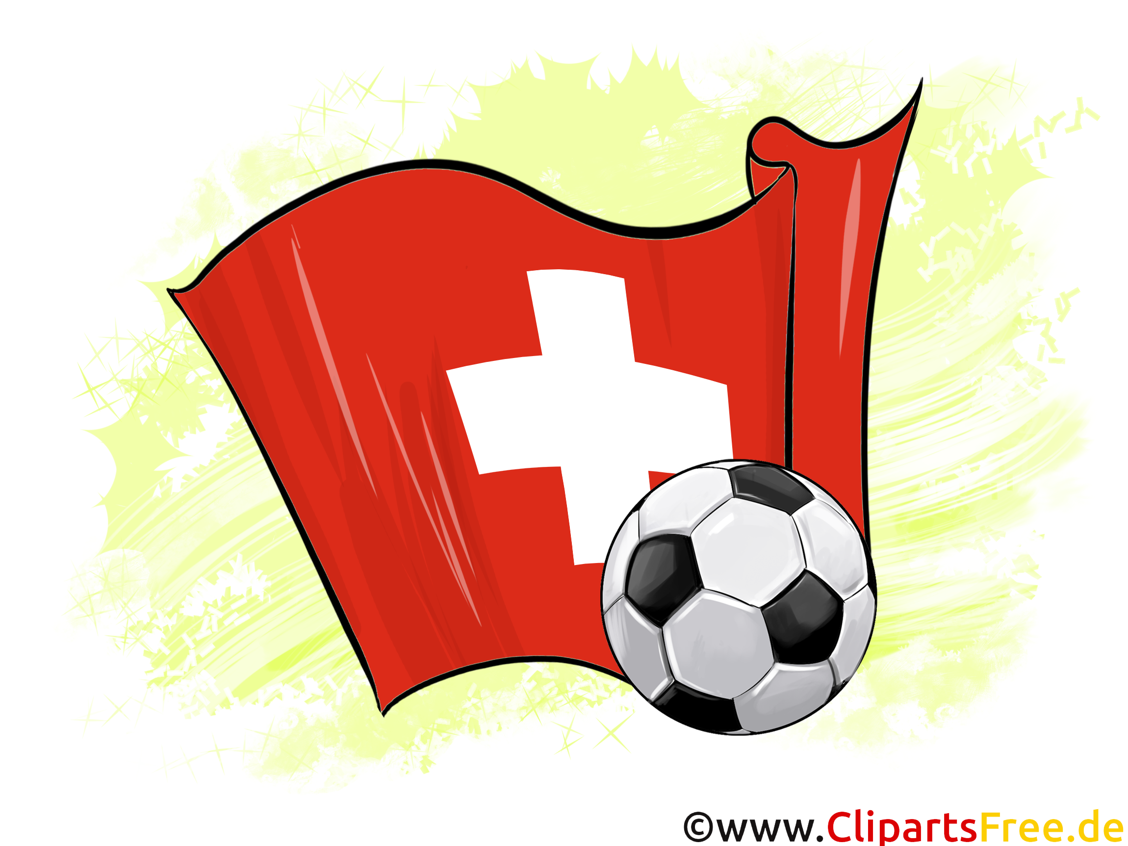 Suisse DrapeauTélécharger pour gratuit Images Soccer