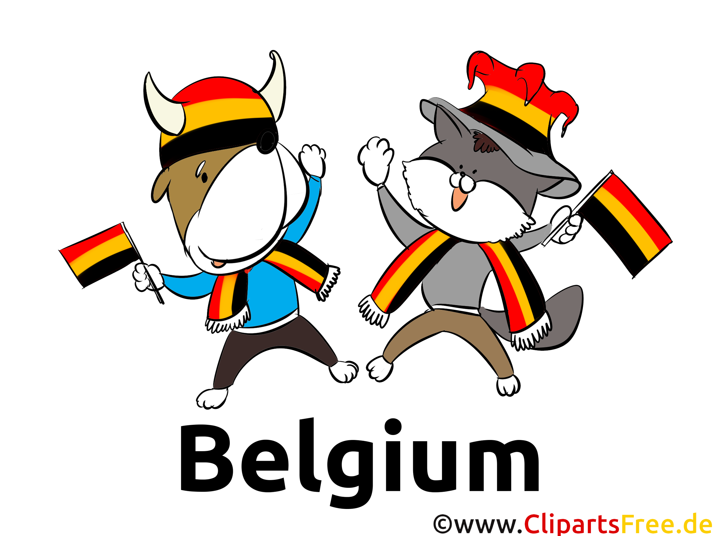 Animaux Belgique Ballon Football gratuit pour télécharger