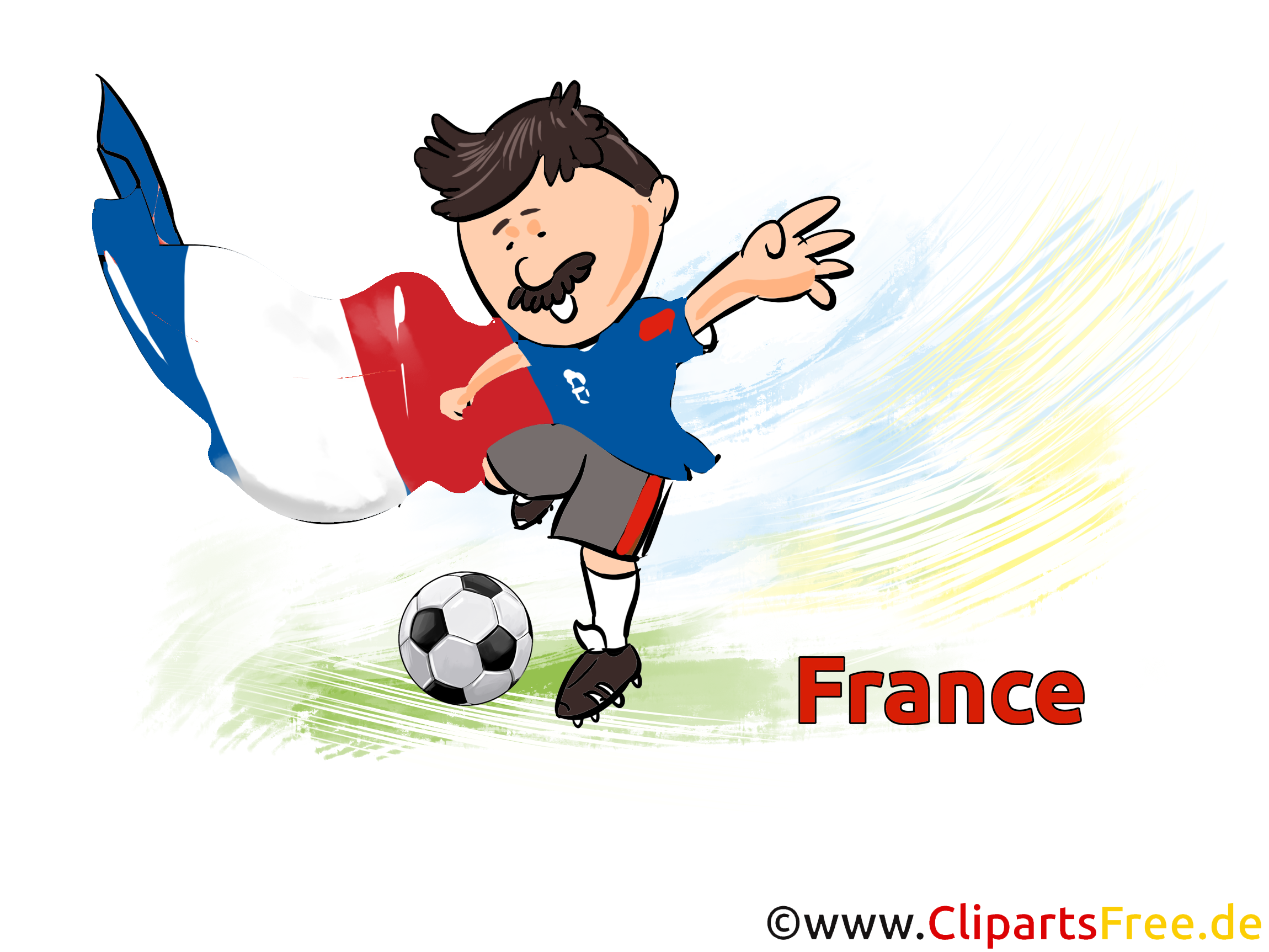 Clipart France Football télécharger gratuitement